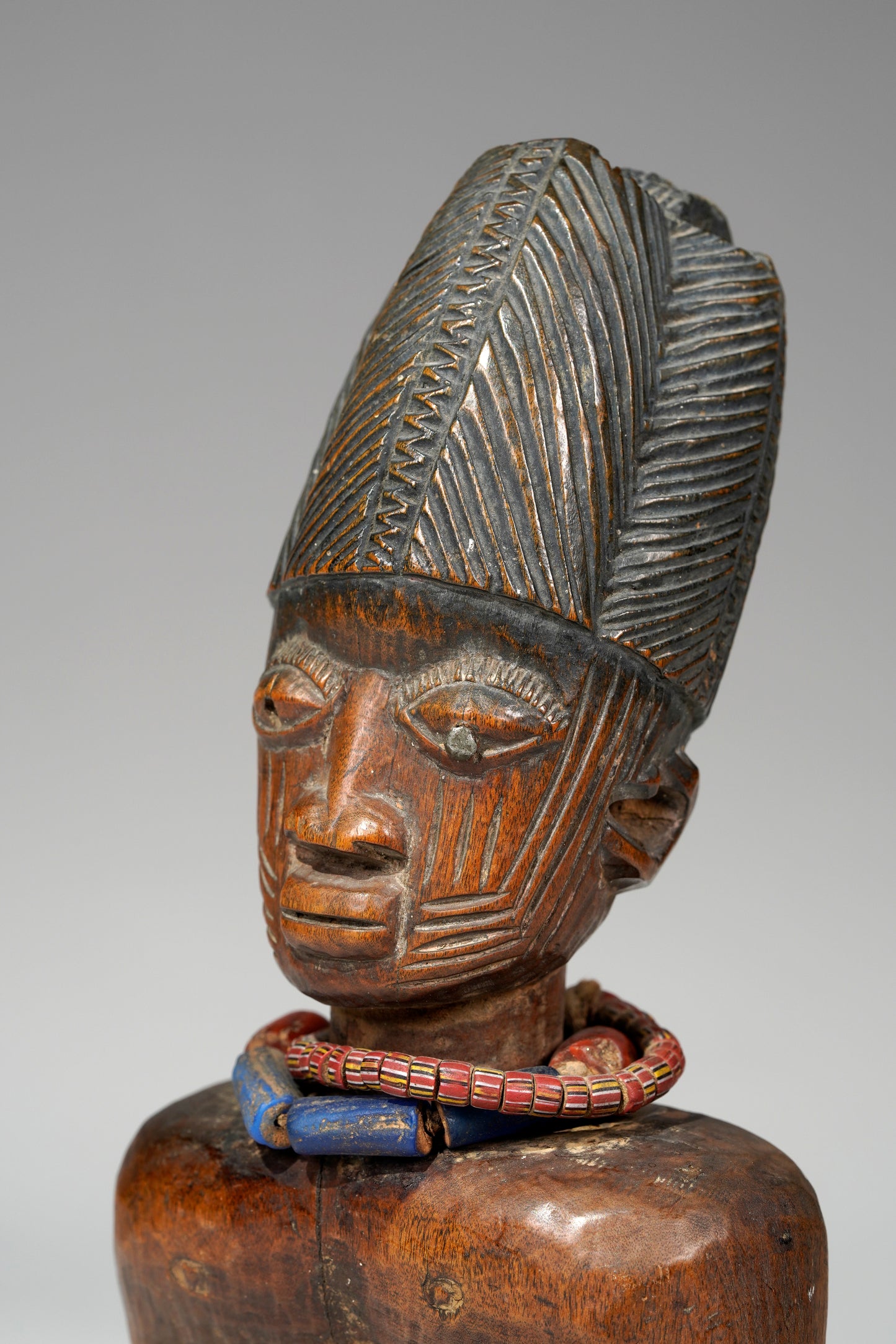 Ibeji male twin figures