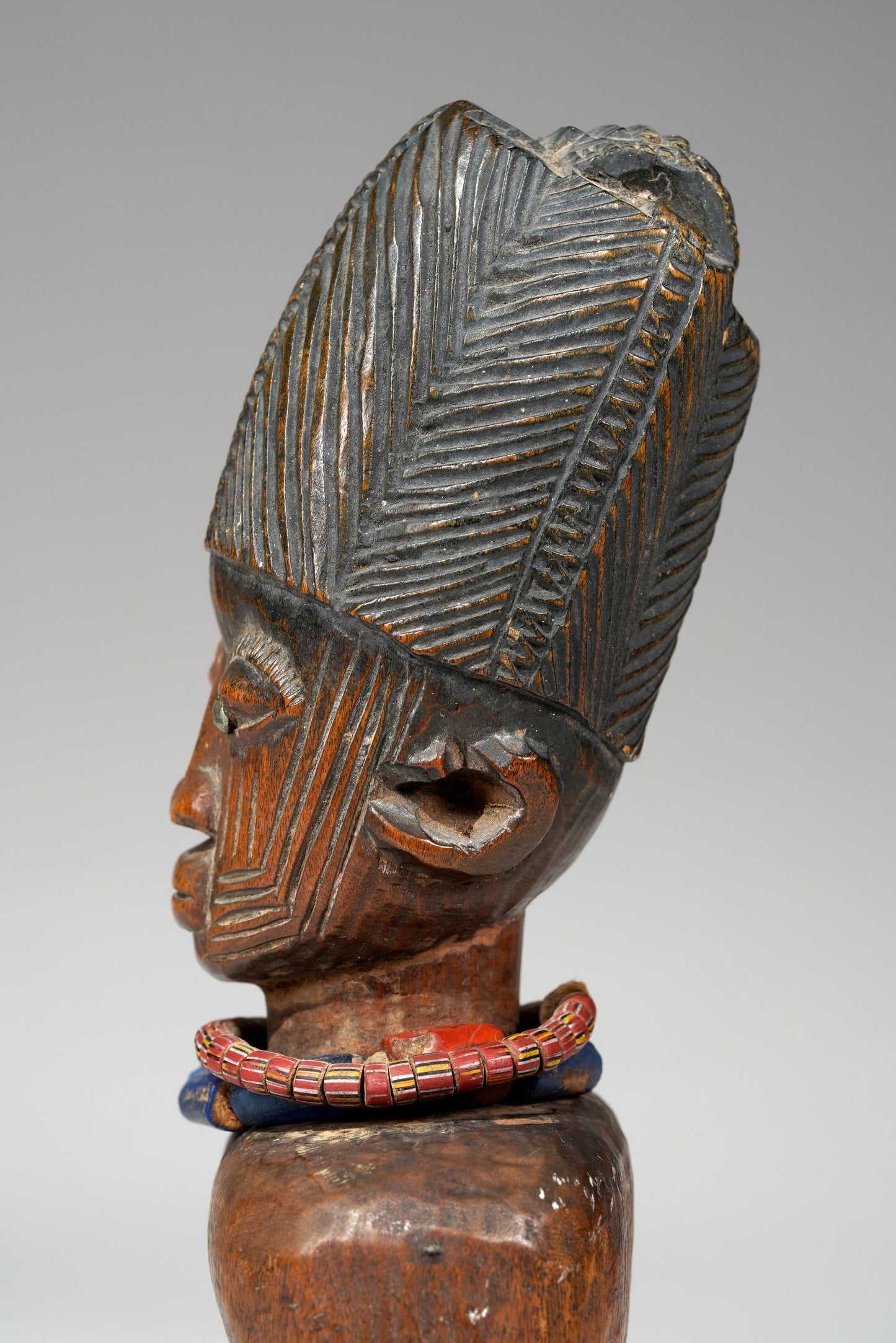 Ibeji male twin figures