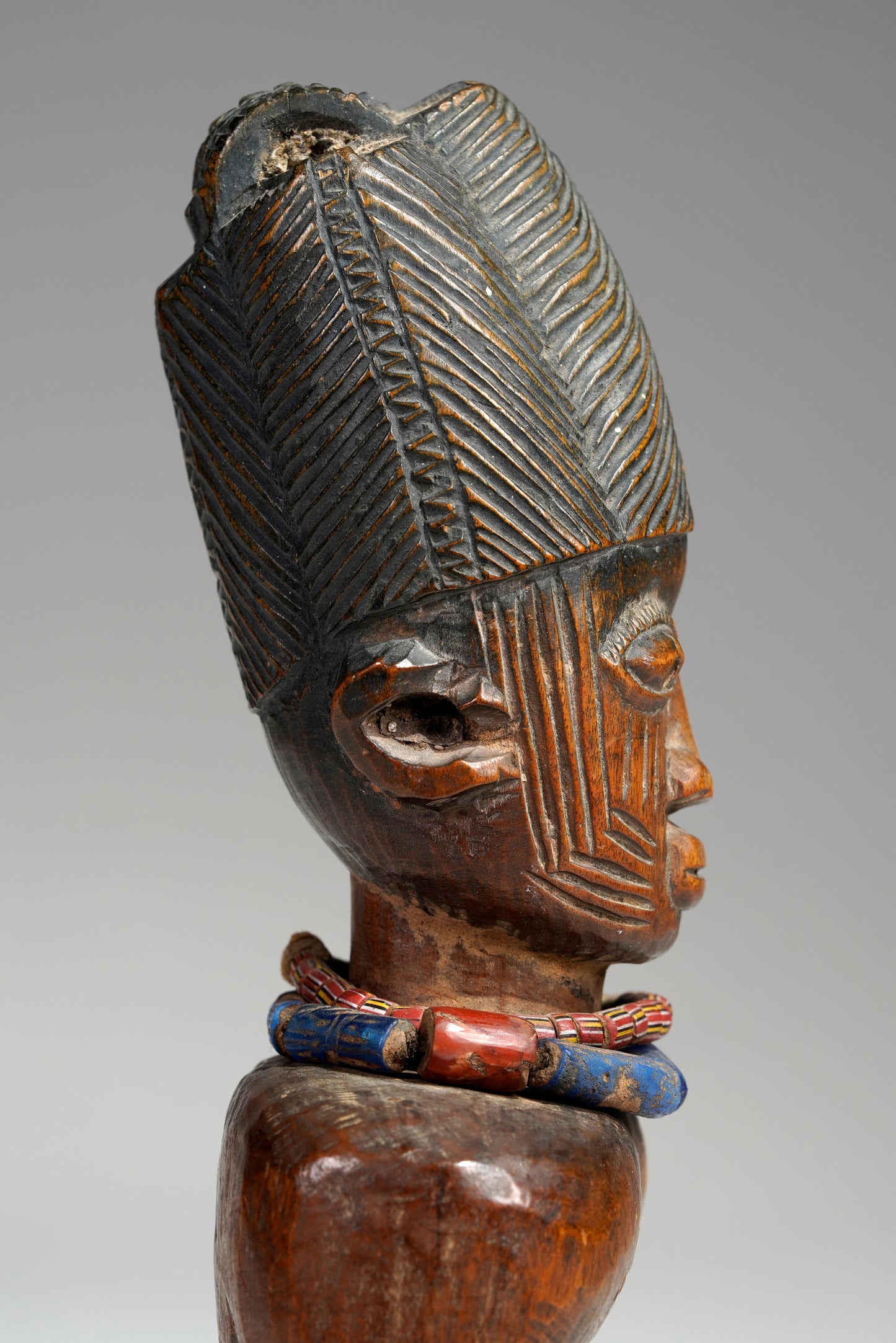 Ibeji male twin figures