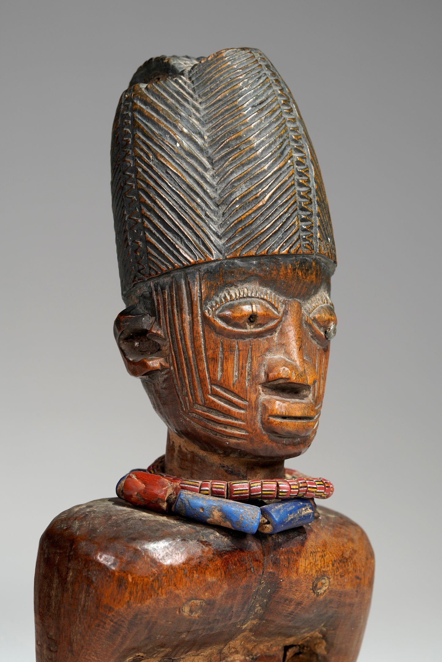 Ibeji male twin figures
