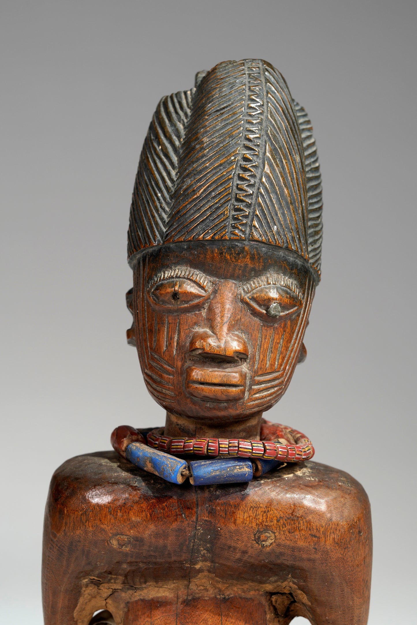 Ibeji male twin figures