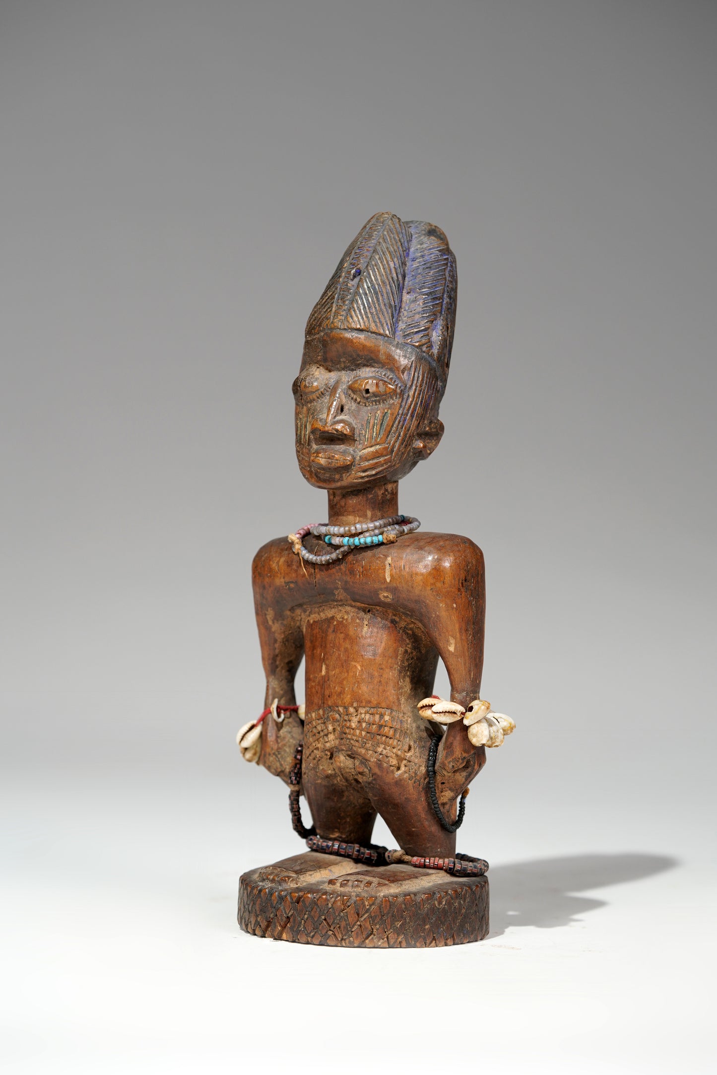 Ibeji male twin figures