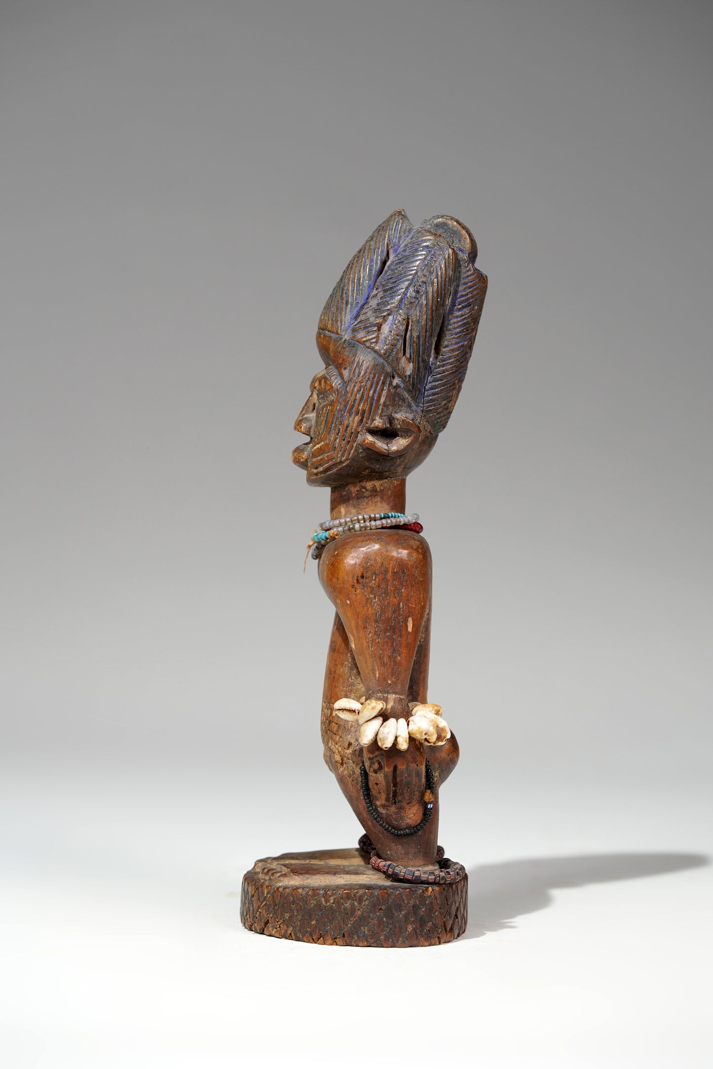 Ibeji male twin figures