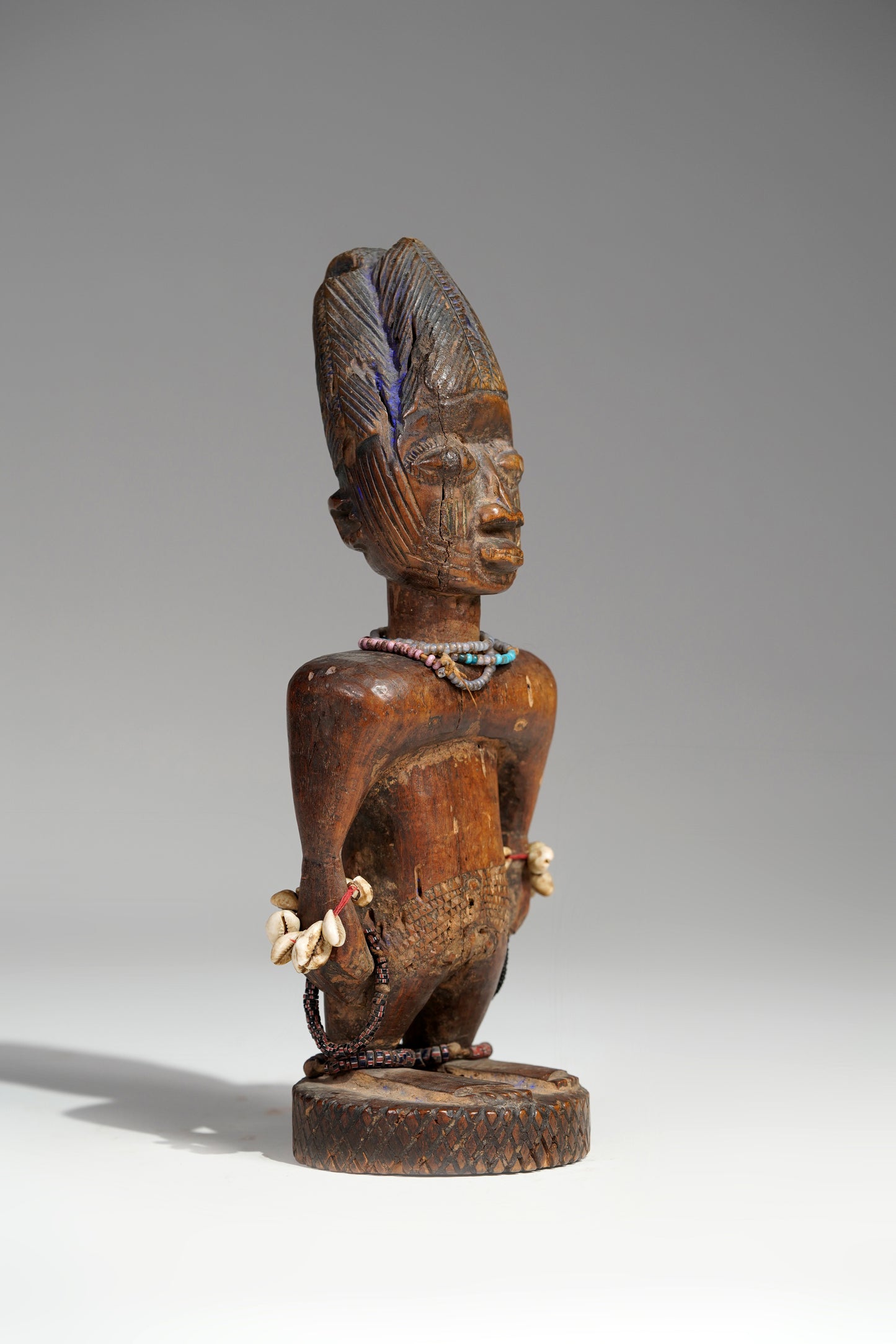 Ibeji male twin figures