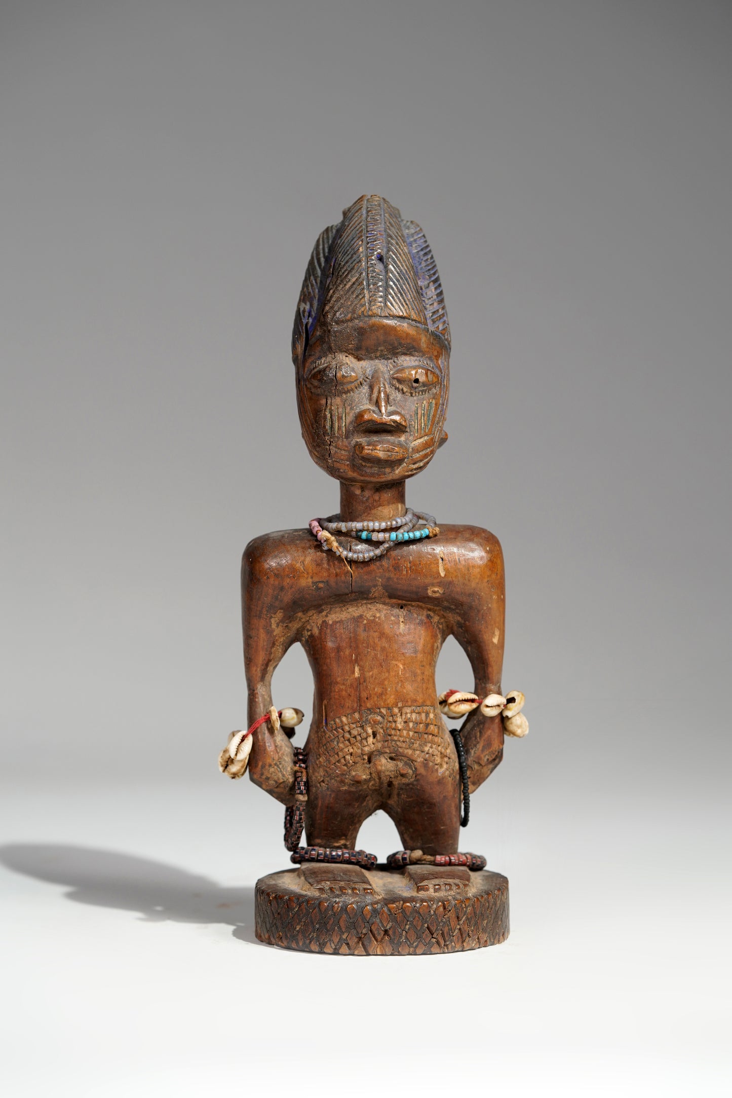 Ibeji male twin figures