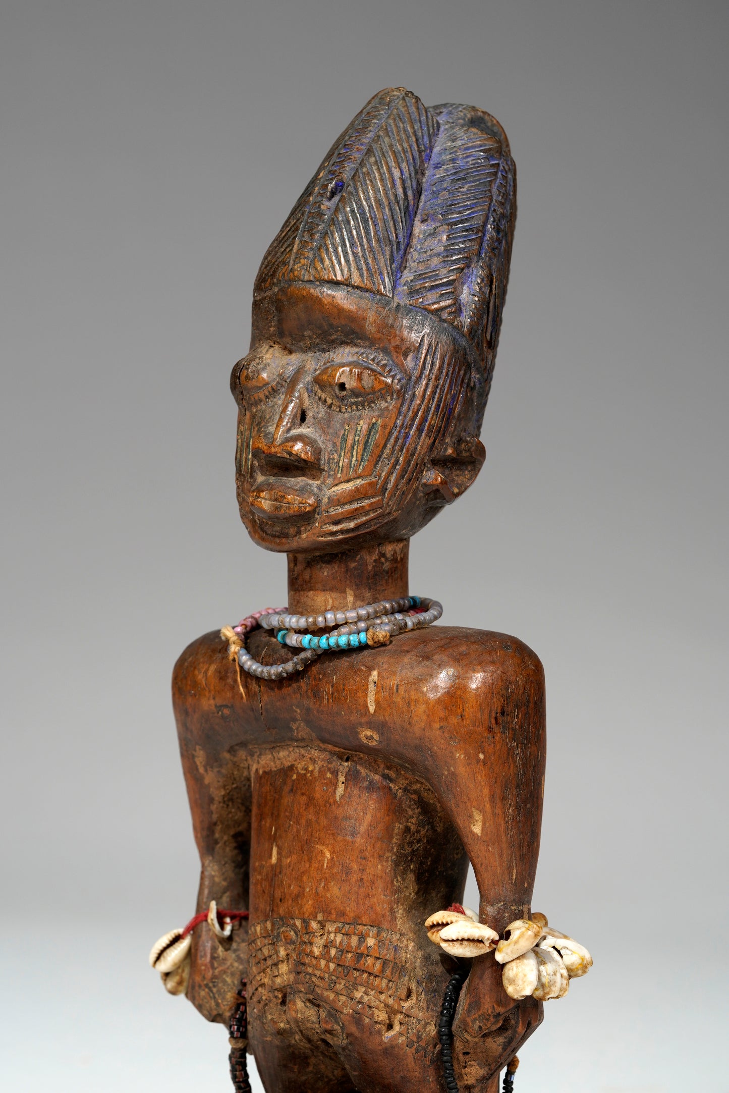 Ibeji male twin figures