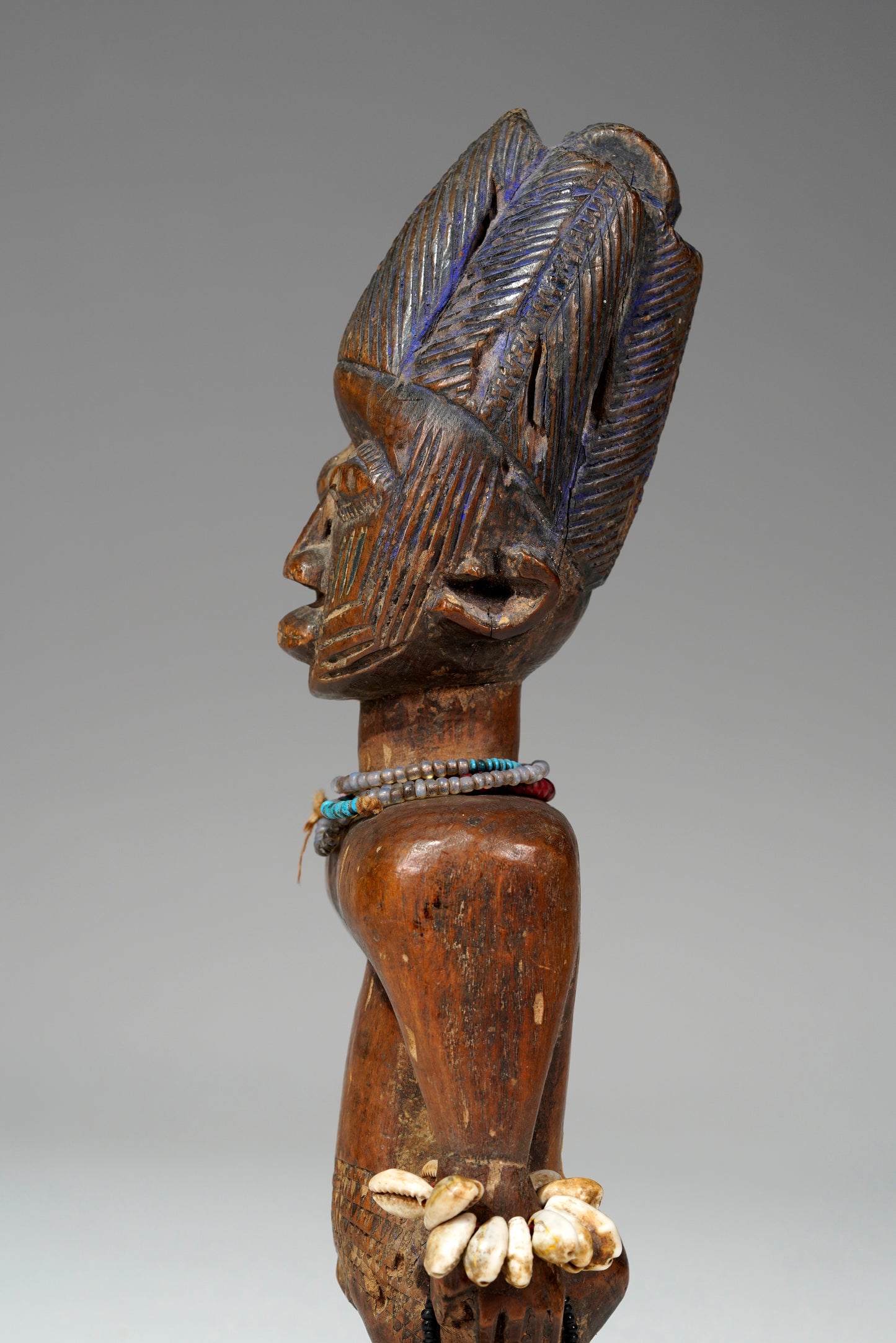 Ibeji male twin figures
