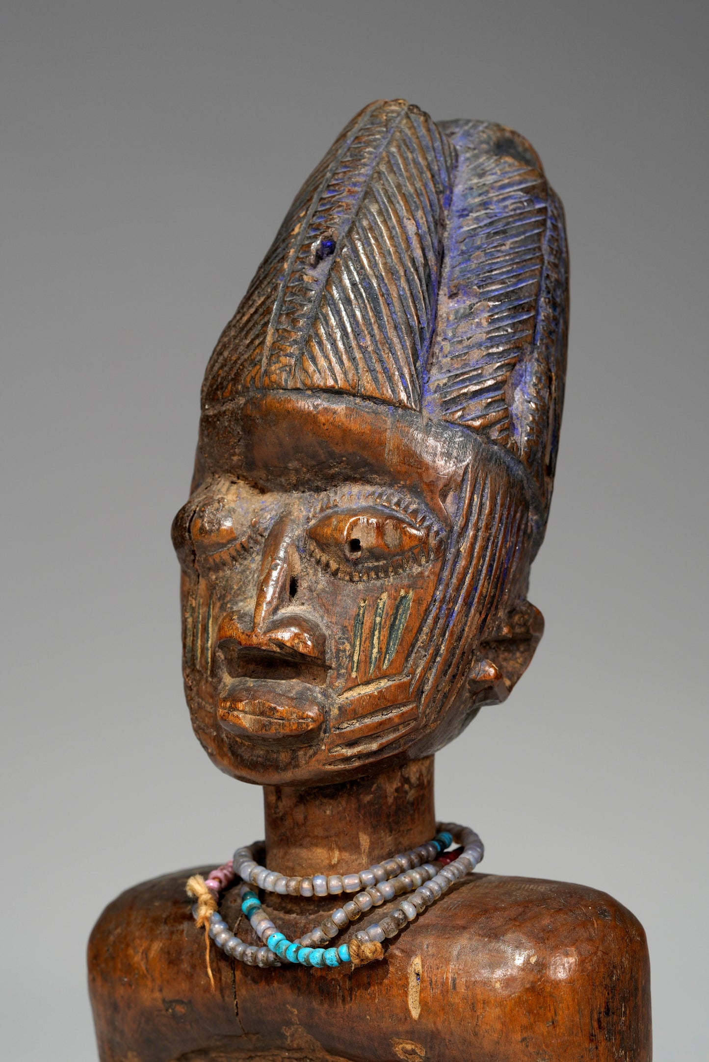 Ibeji male twin figures