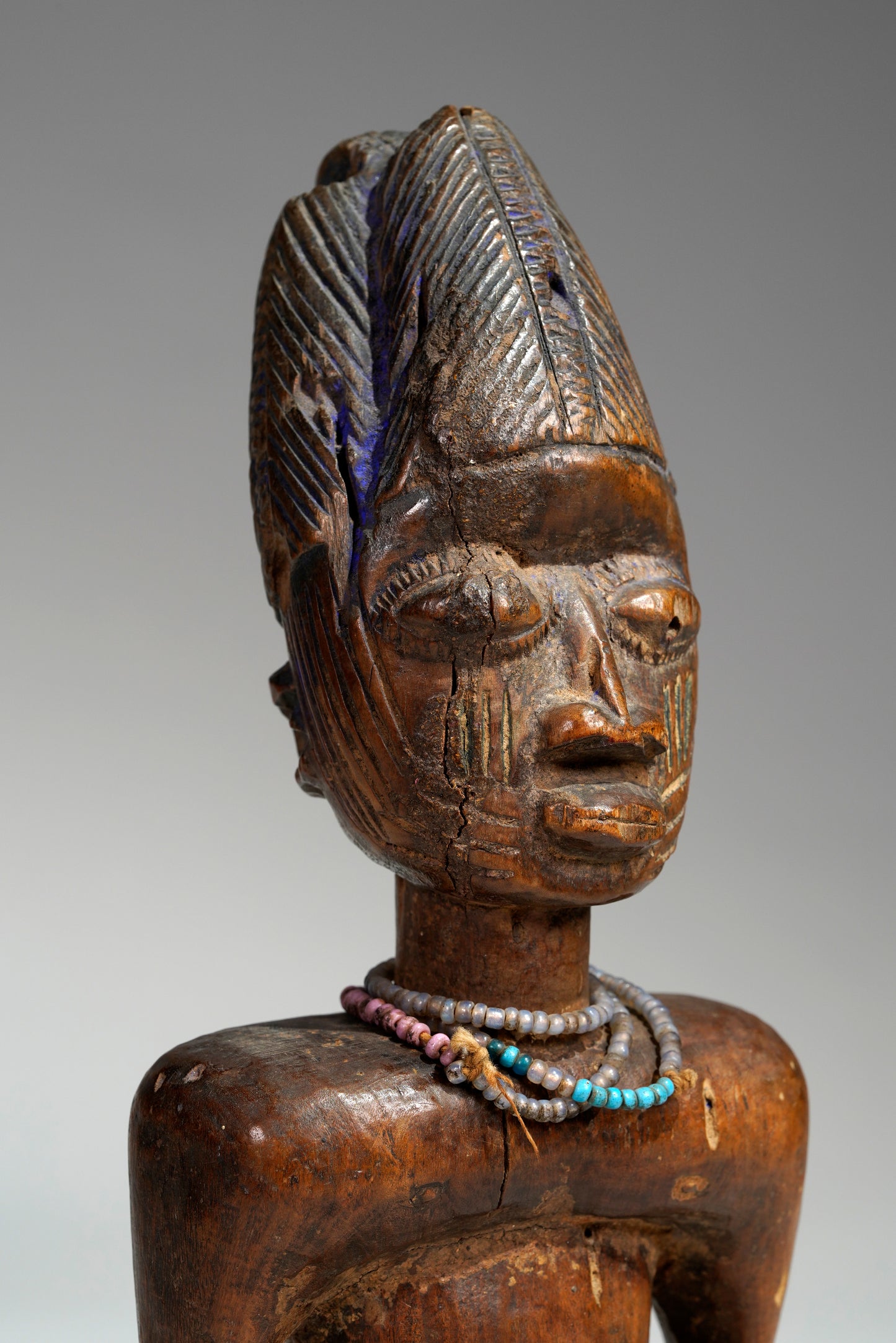 Ibeji male twin figures