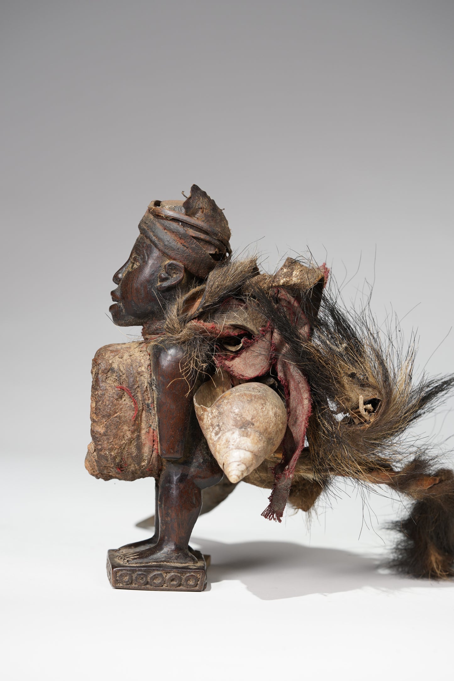 A small Bakongo/Vili power fetish figure