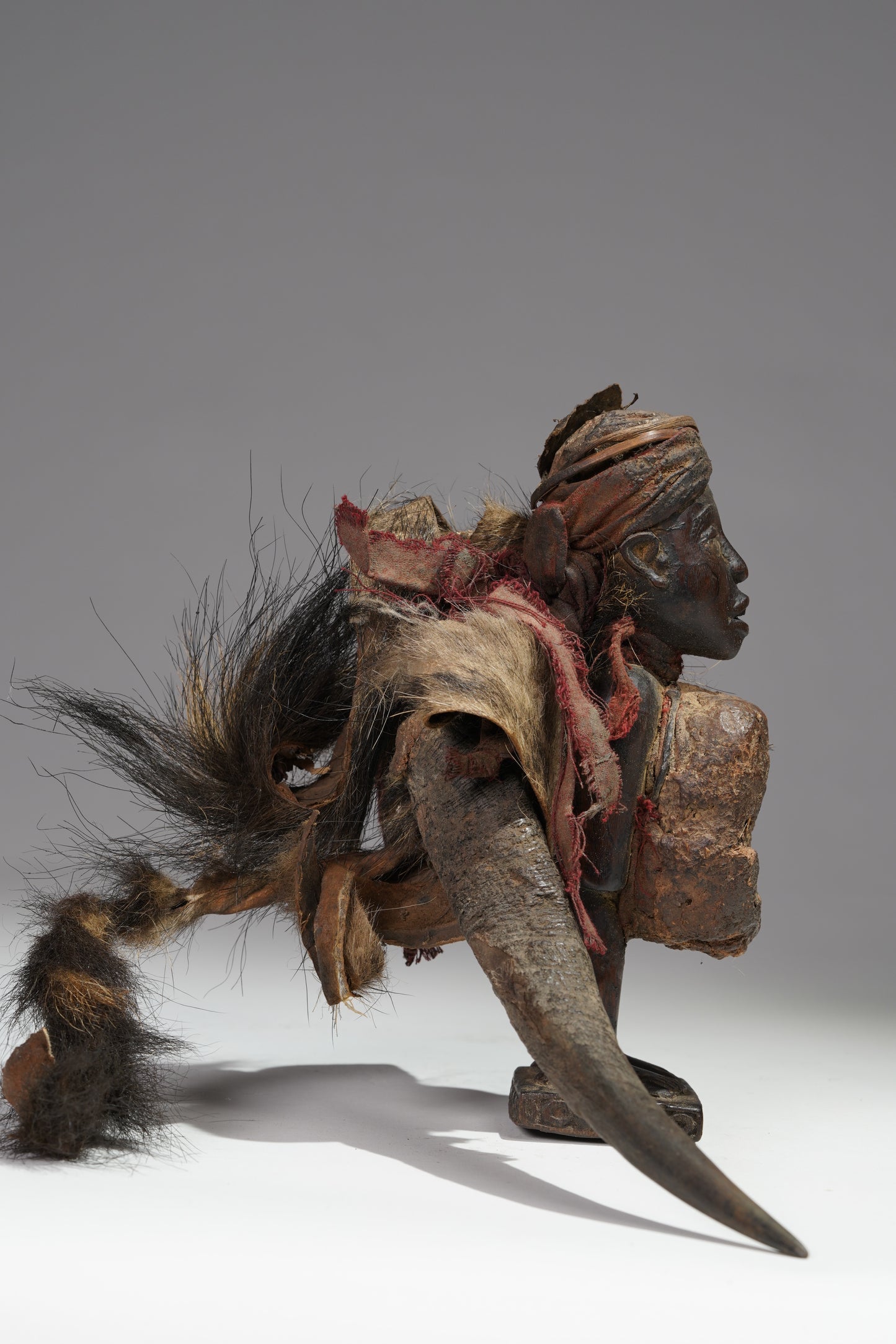 A small Bakongo/Vili power fetish figure