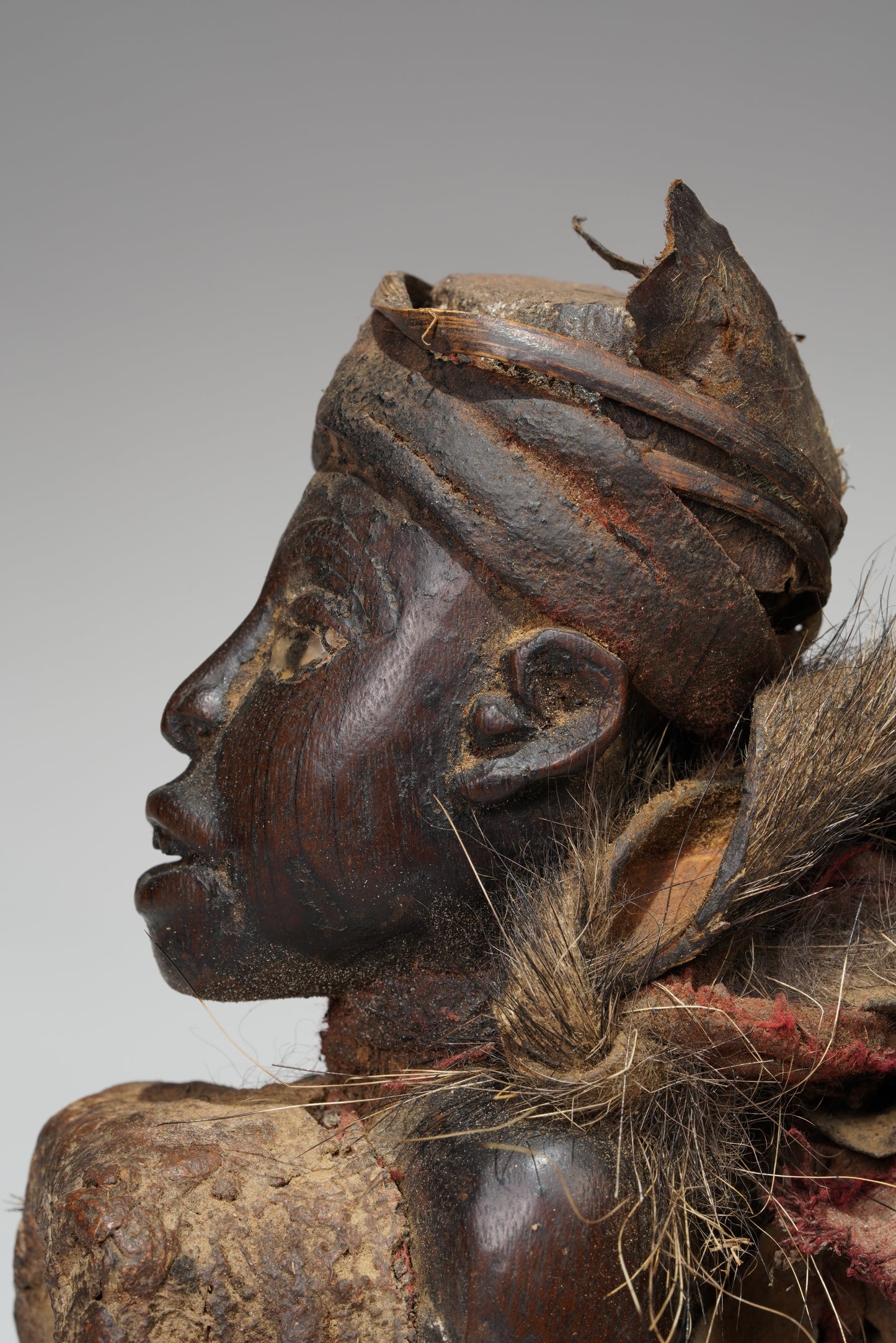 A small Bakongo/Vili power fetish figure