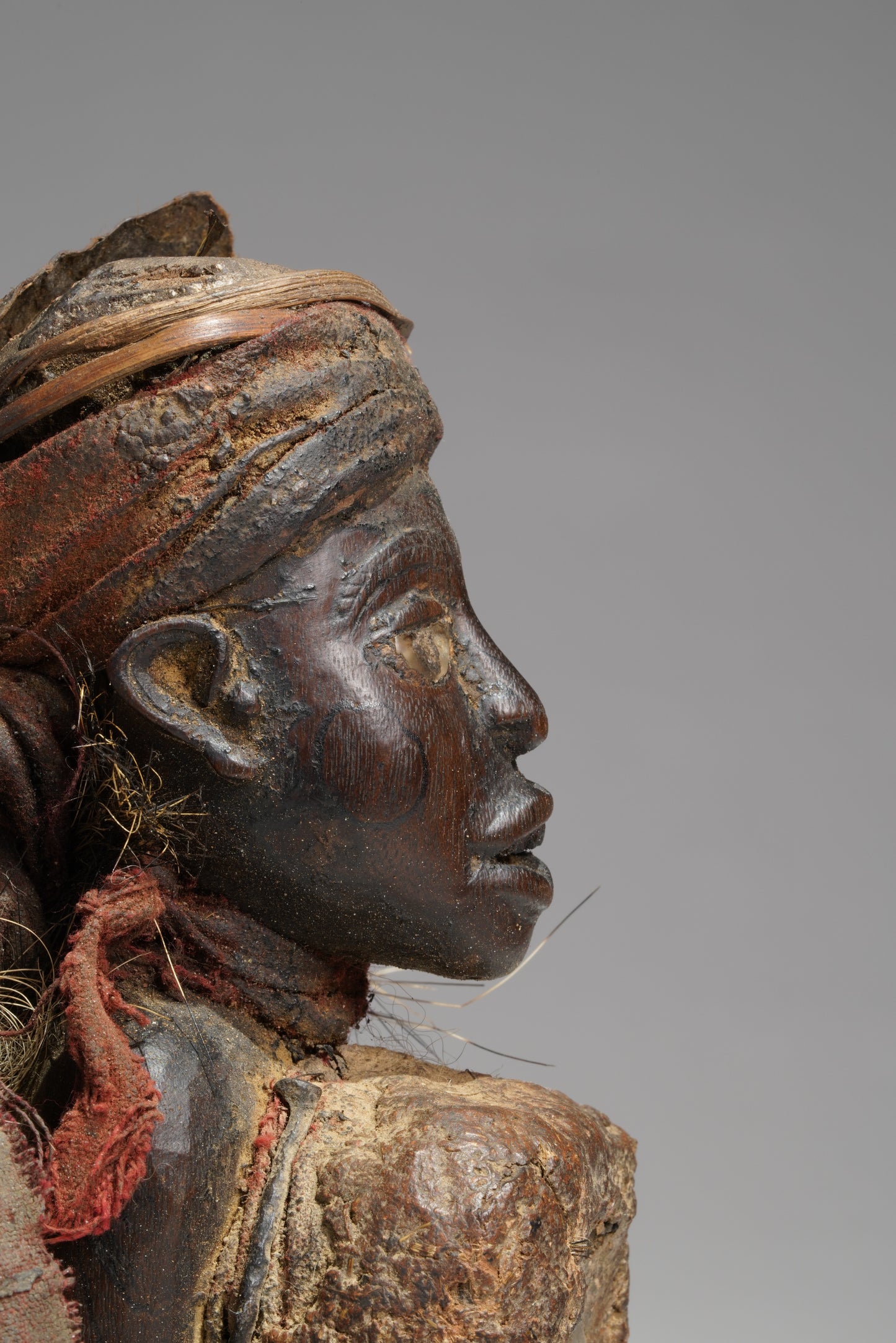 A small Bakongo/Vili power fetish figure