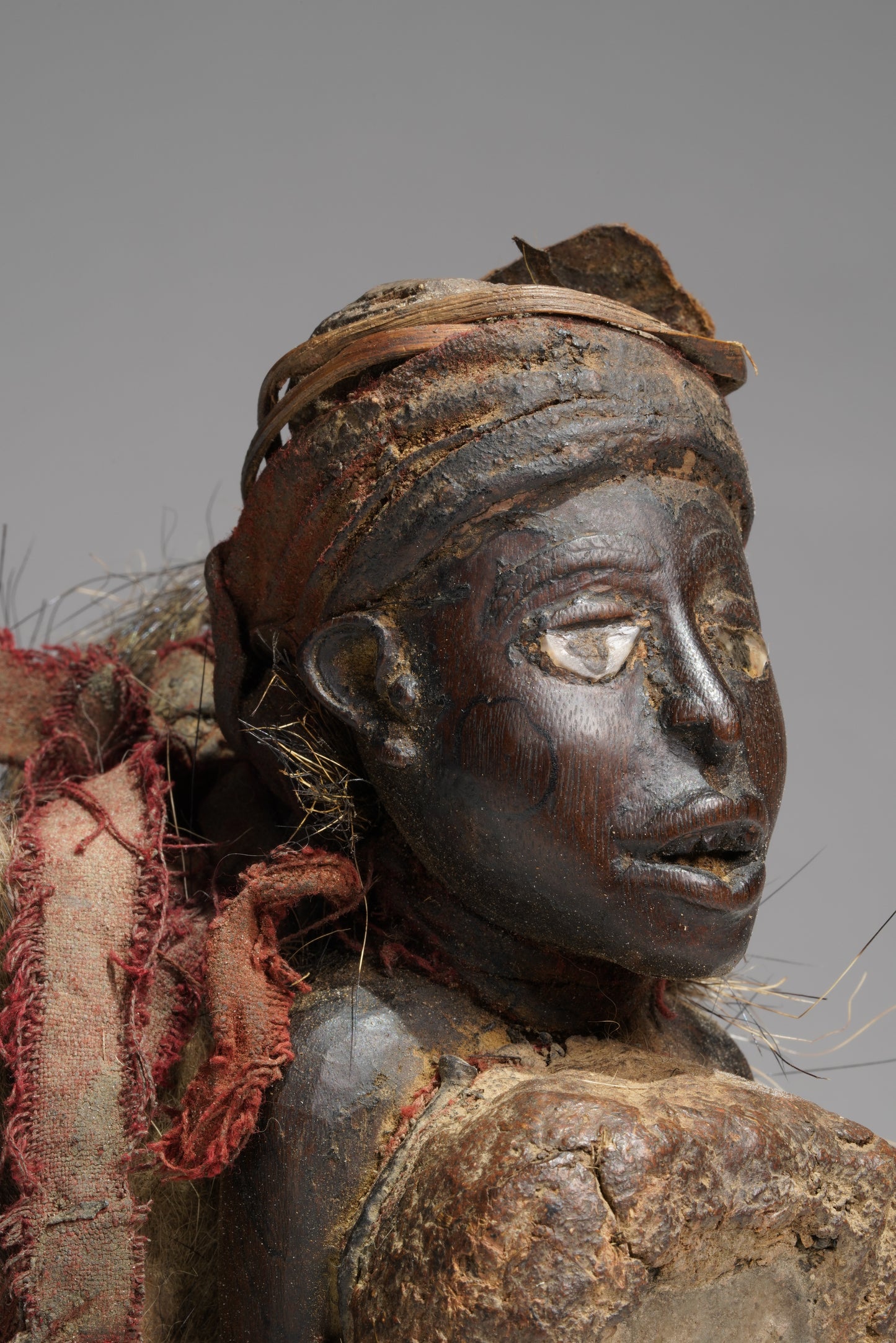 A small Bakongo/Vili power fetish figure