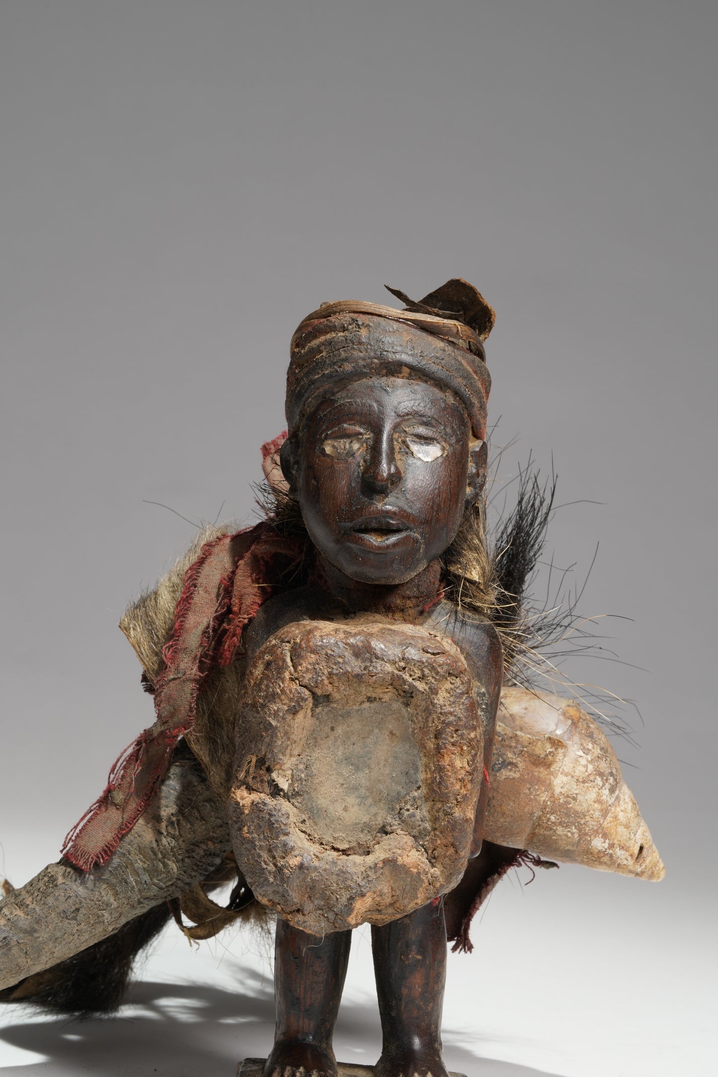 A small Bakongo/Vili power fetish figure