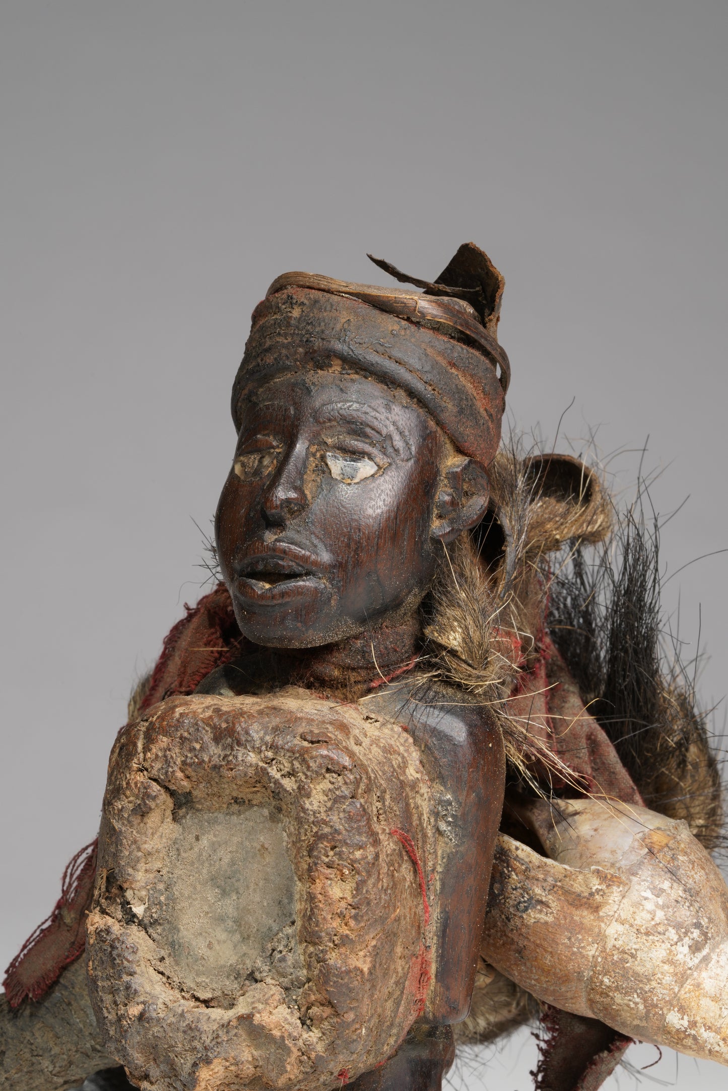 A small Bakongo/Vili power fetish figure