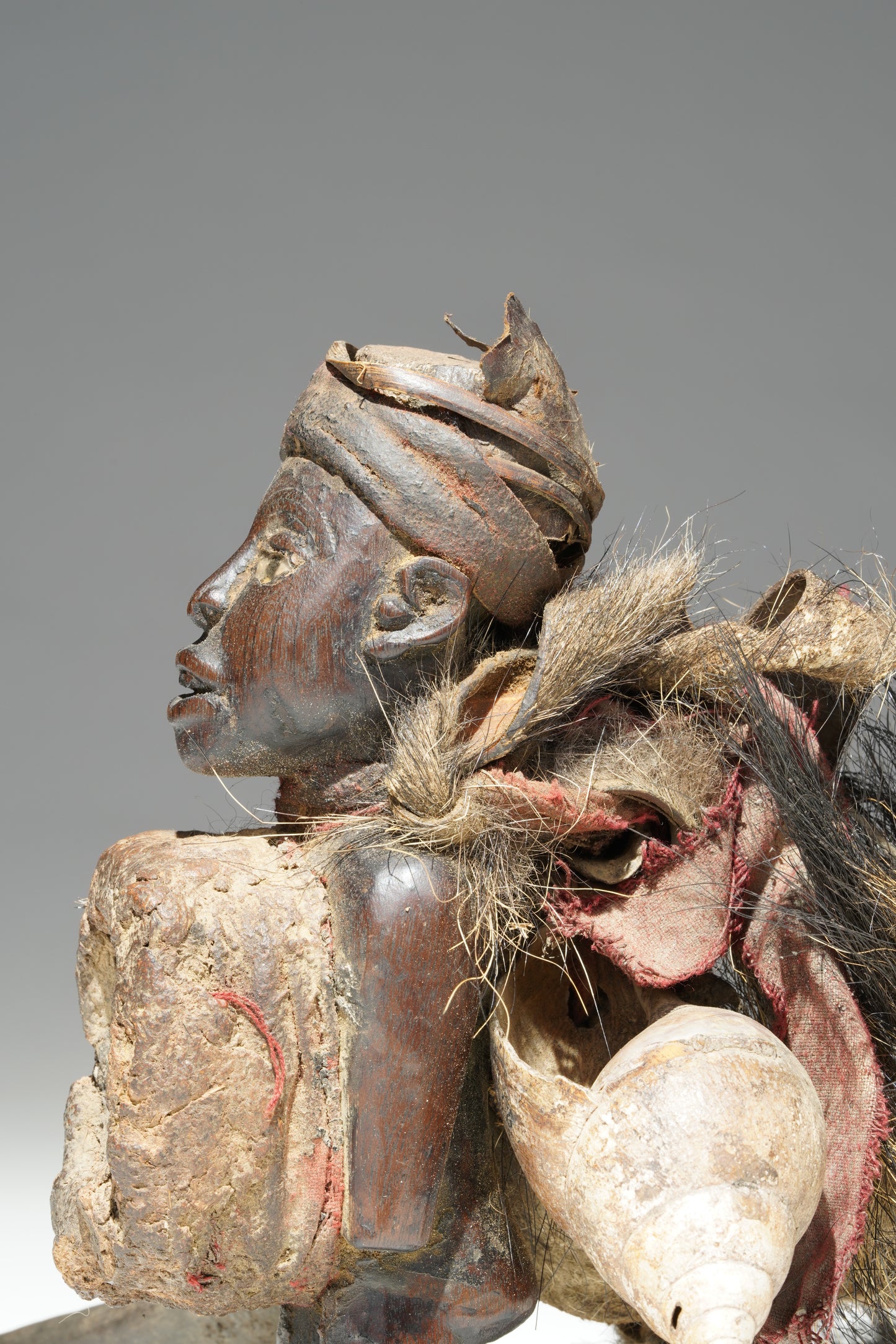 A small Bakongo/Vili power fetish figure
