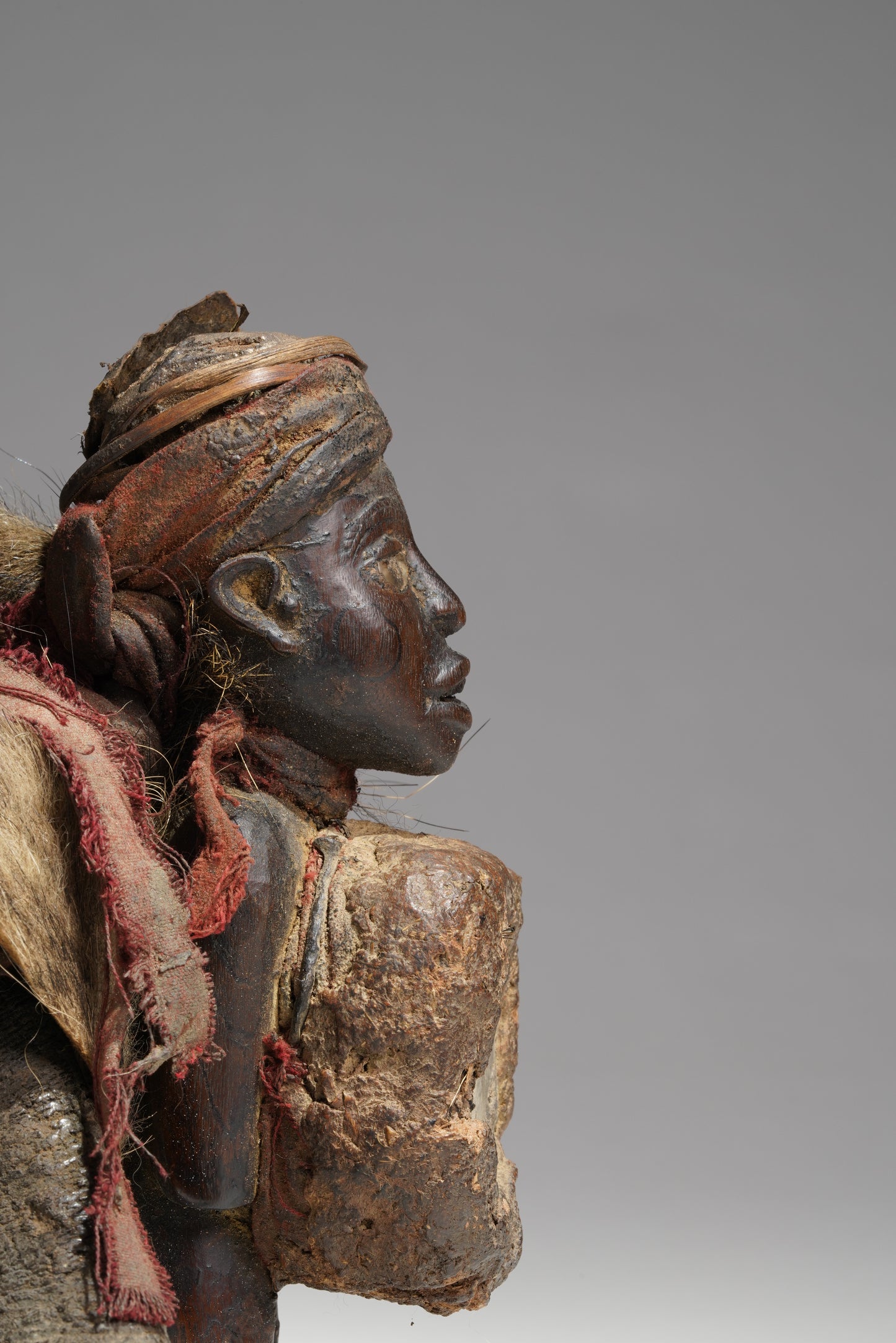 A small Bakongo/Vili power fetish figure