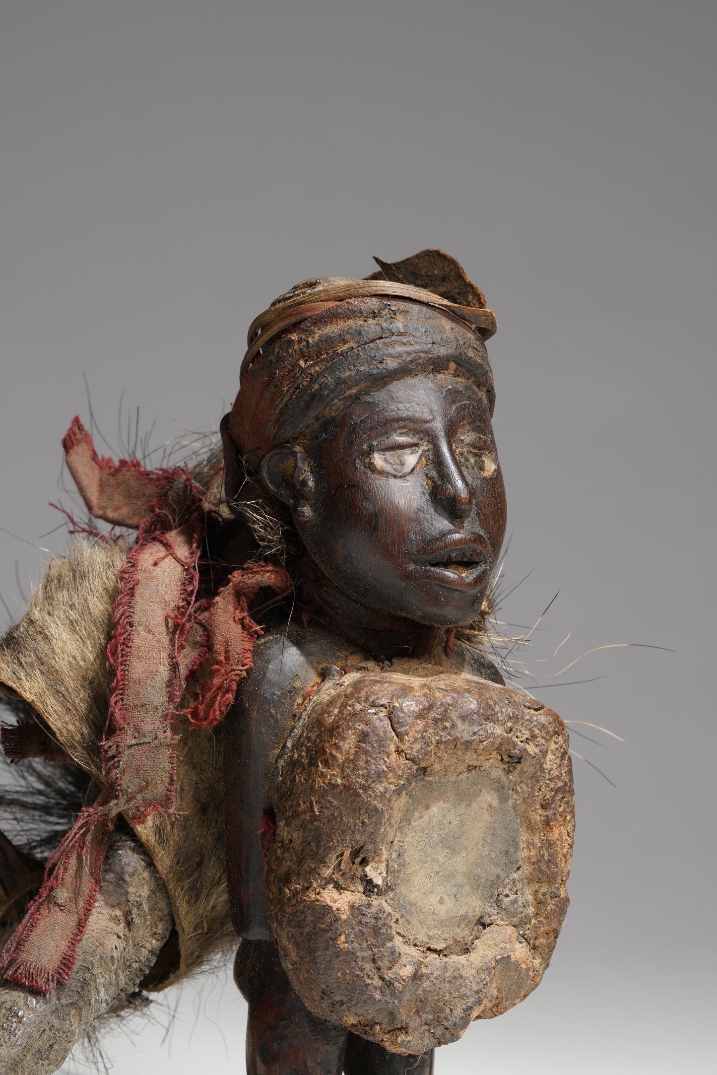 A small Bakongo/Vili power fetish figure