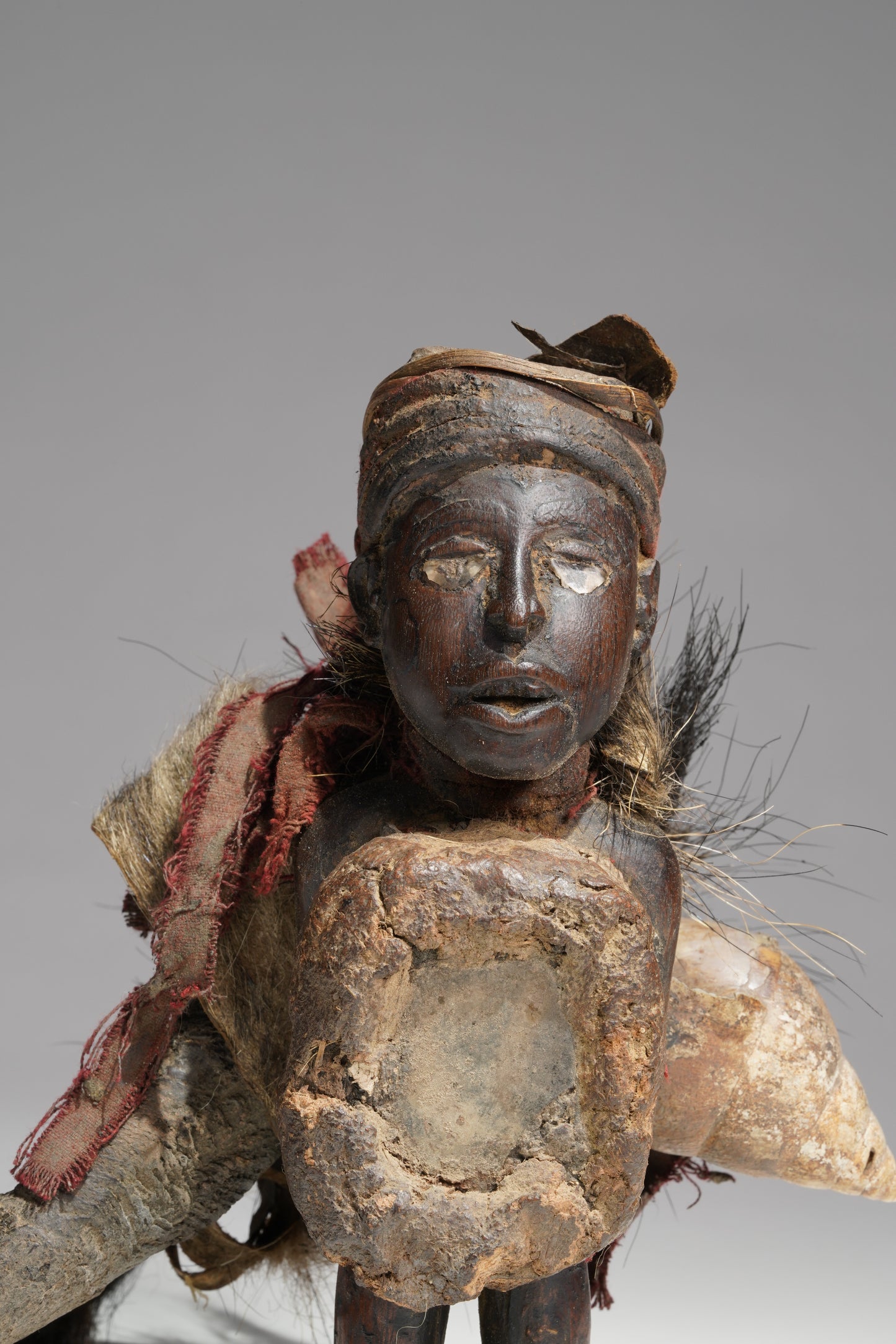 A small Bakongo/Vili power fetish figure
