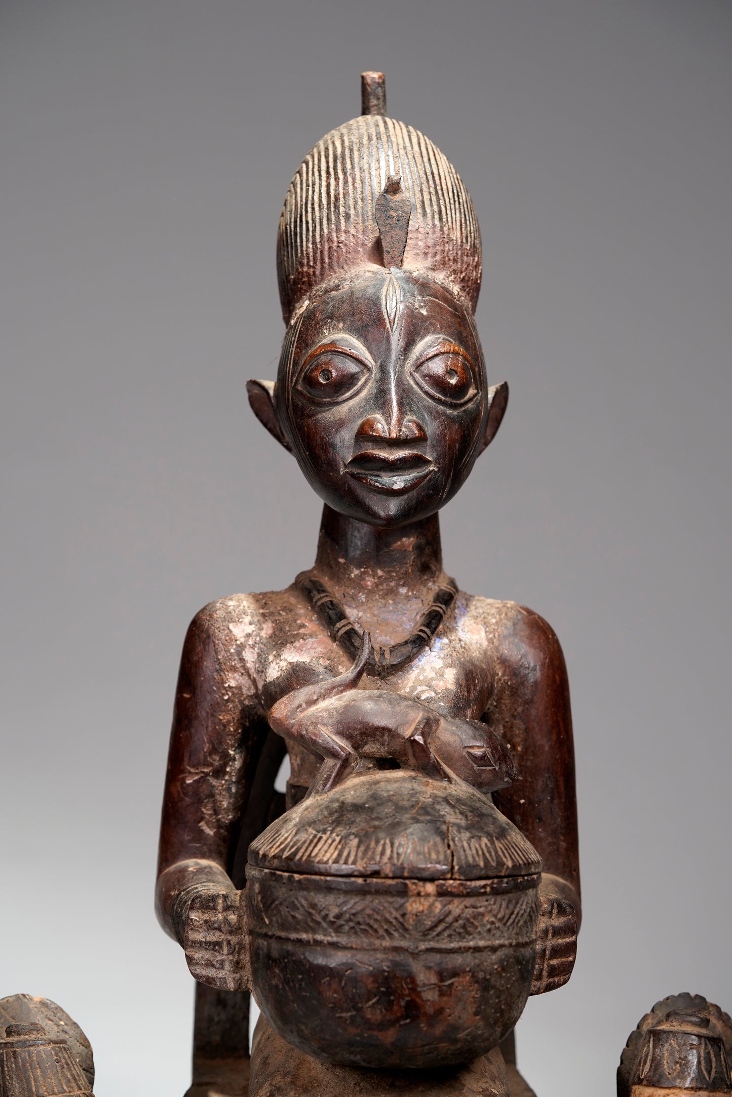 A Yoruba bowlkeeper