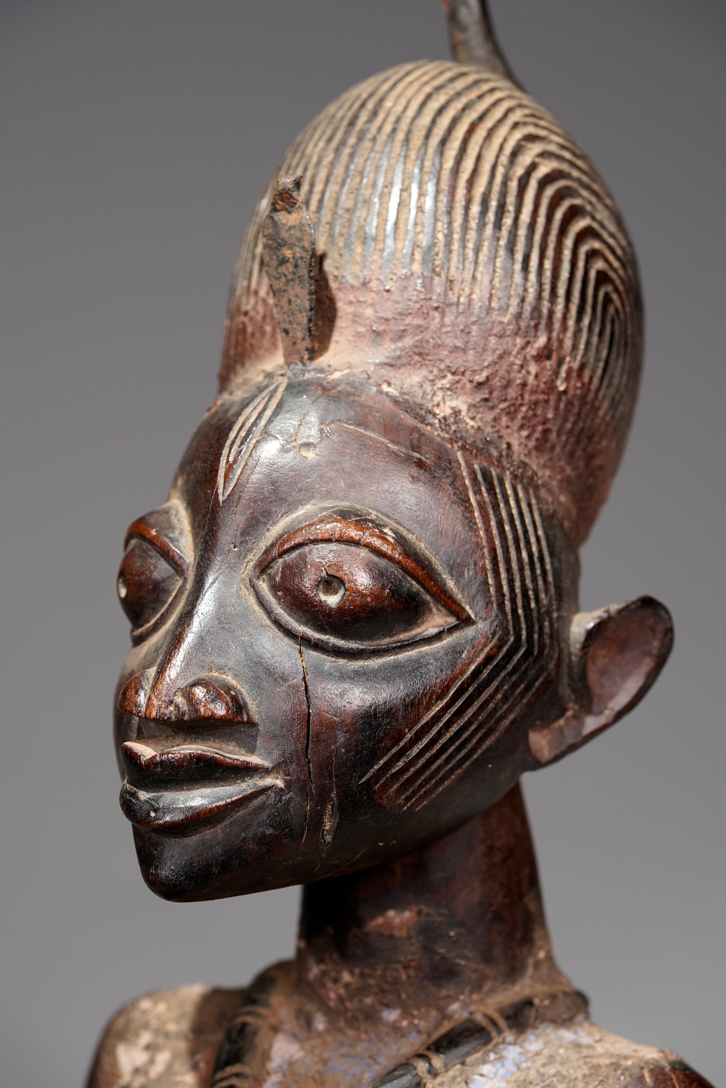 A Yoruba bowlkeeper