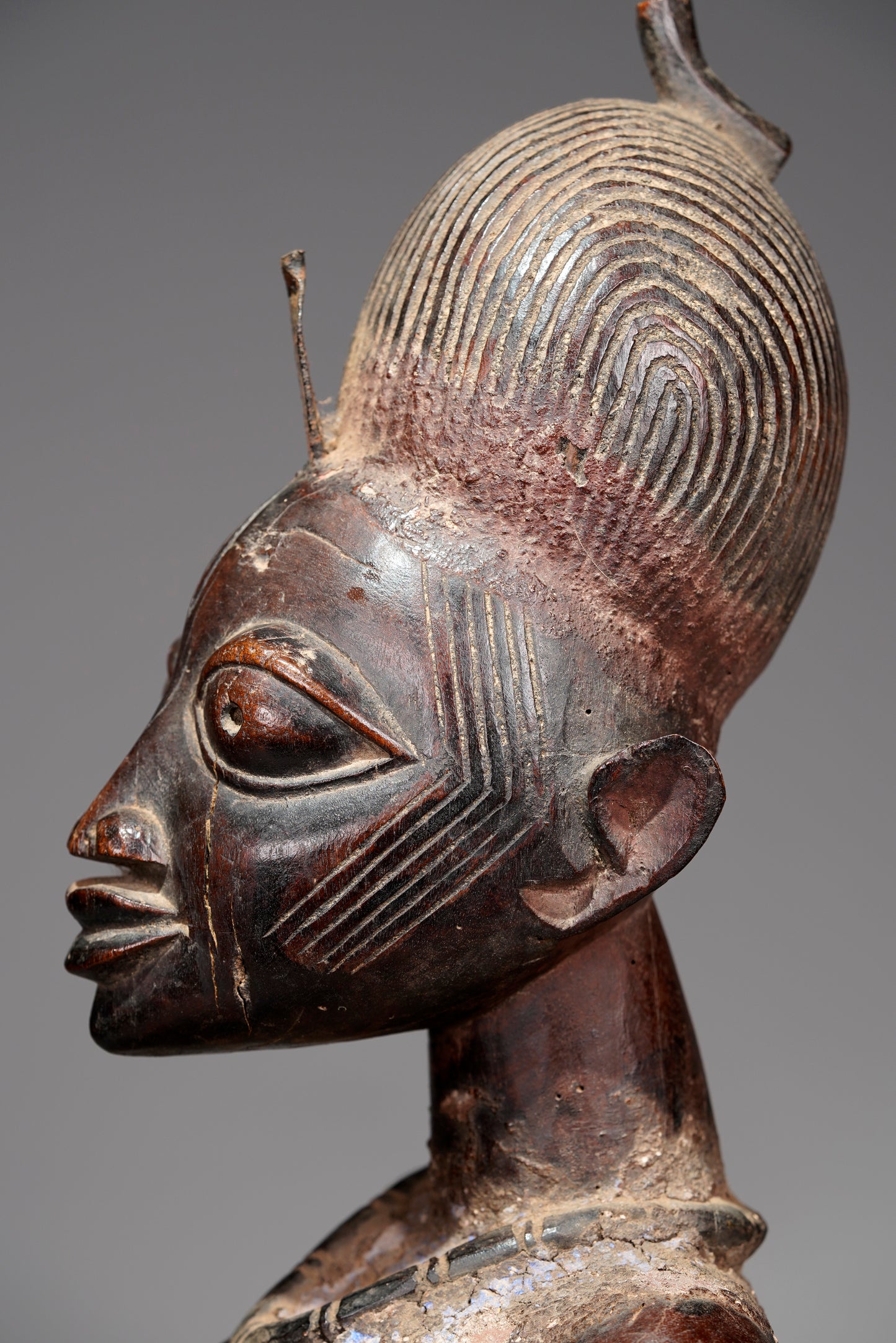 A Yoruba bowlkeeper