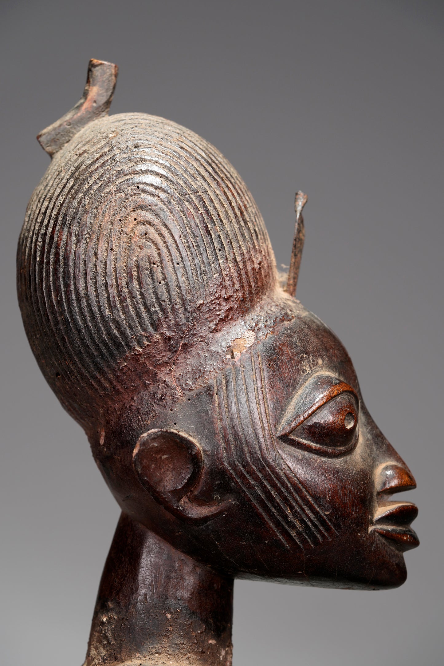 A Yoruba bowlkeeper