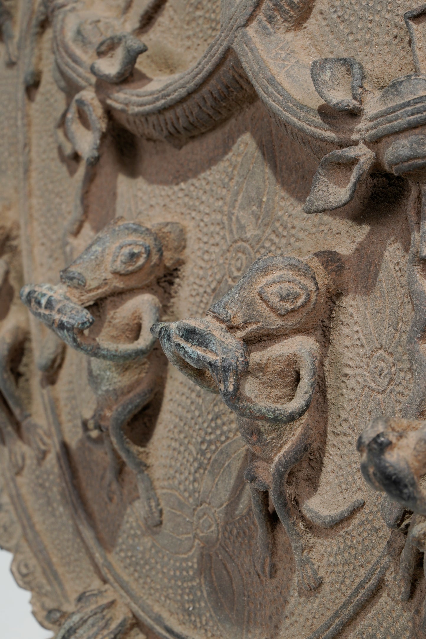 A Bronze Plaque in the style of Benin/ Ife
