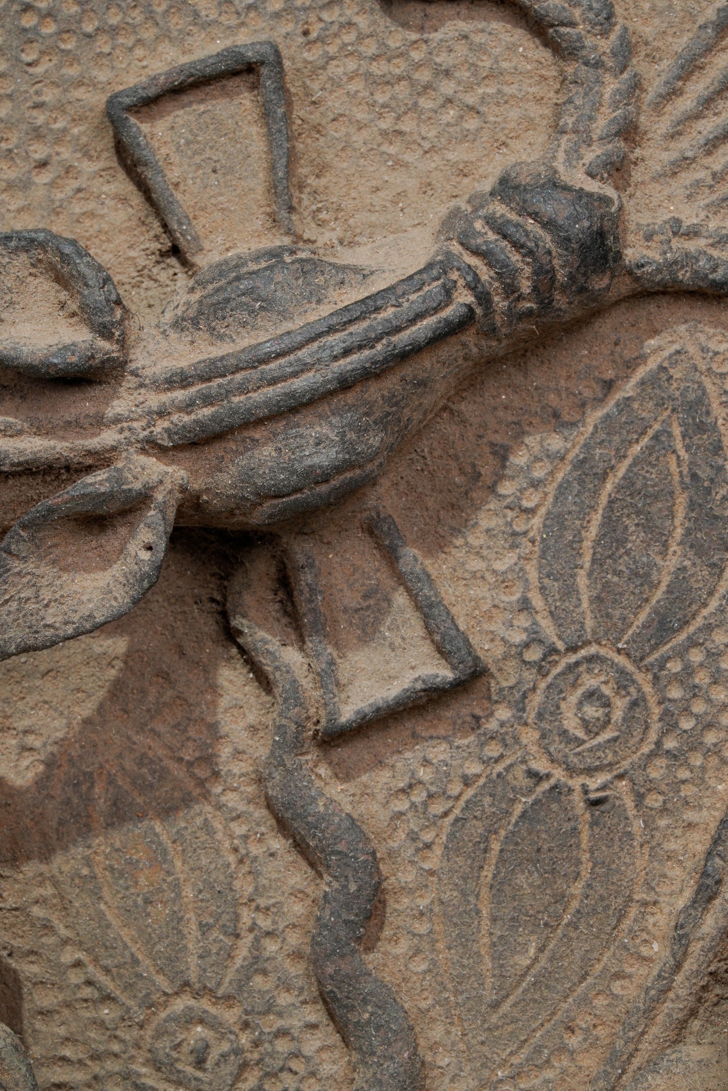 A Bronze Plaque in the style of Benin/ Ife