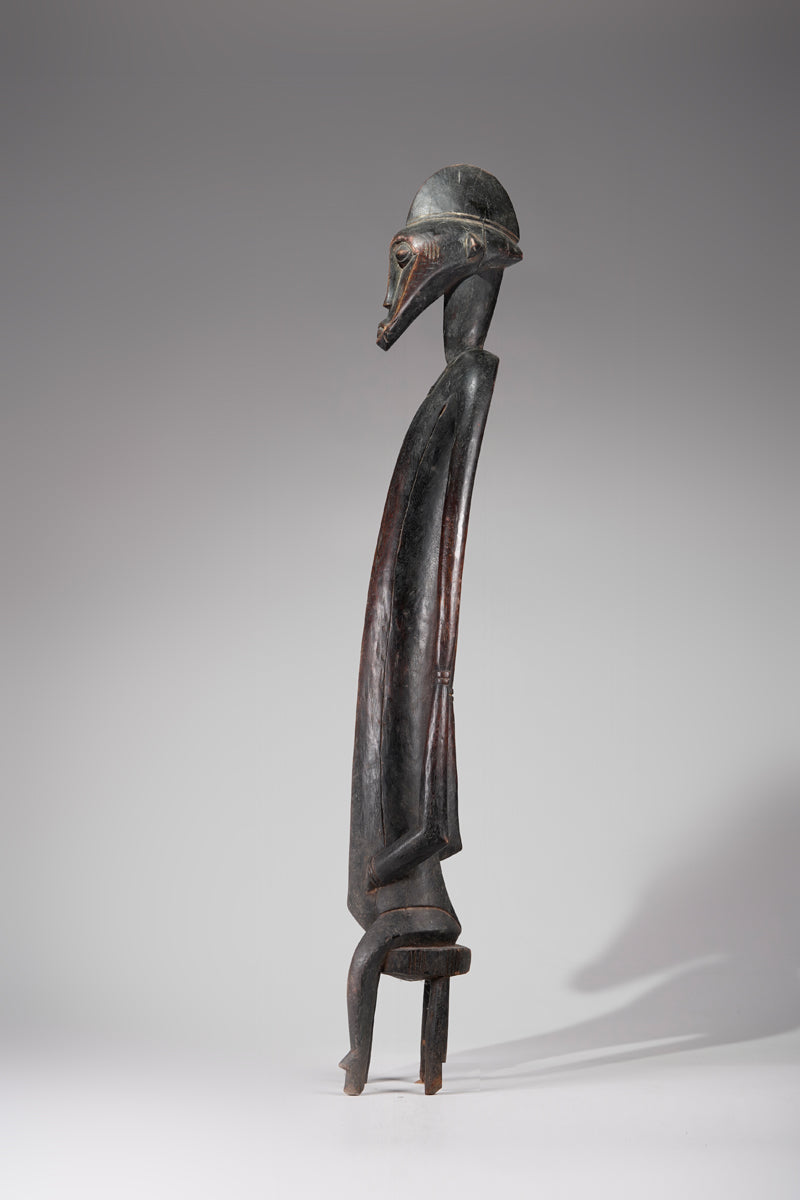 A male Senufo Rhythm Pounder, called Déblé