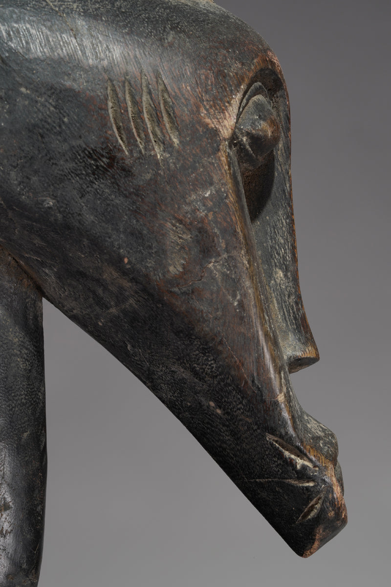 A male Senufo Rhythm Pounder, called Déblé