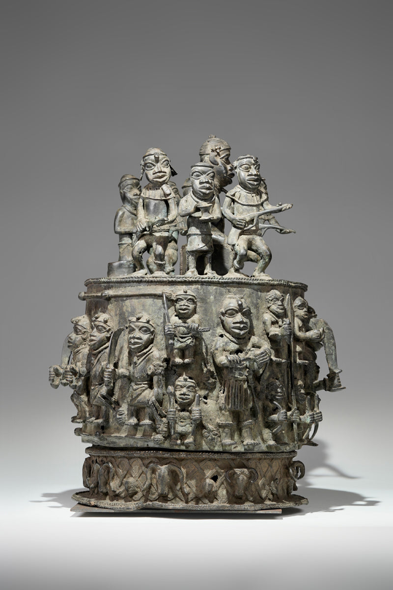 An Ikẹgobọ Altar sculpture,