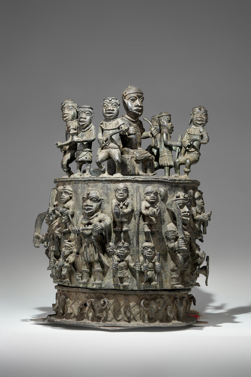 An Ikẹgobọ Altar sculpture