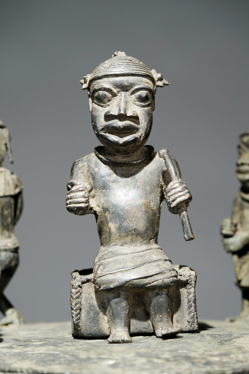 An Ikẹgobọ Altar sculpture,