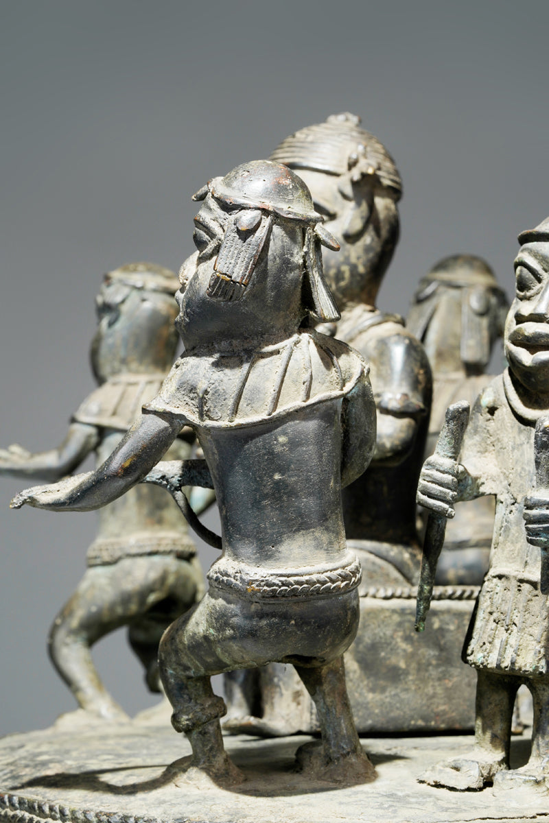 An Ikẹgobọ Altar sculpture