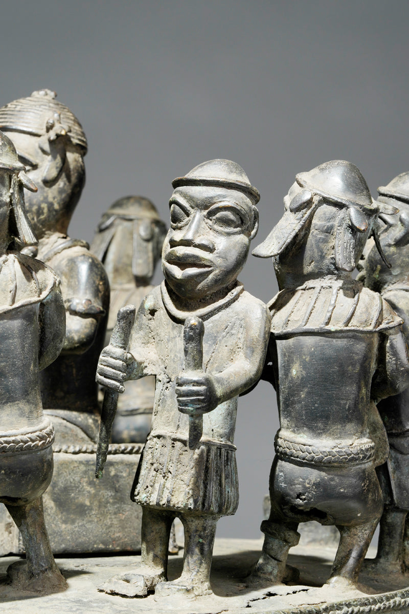 An Ikẹgobọ Altar sculpture