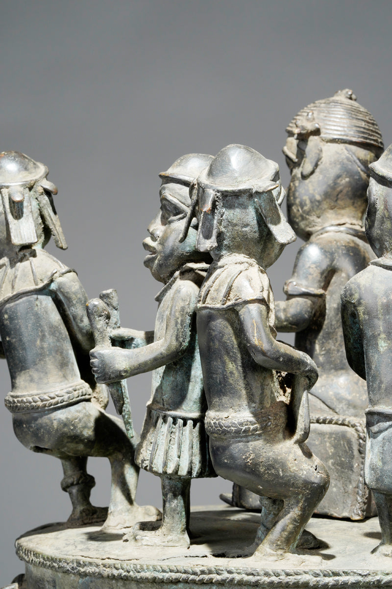 An Ikẹgobọ Altar sculpture