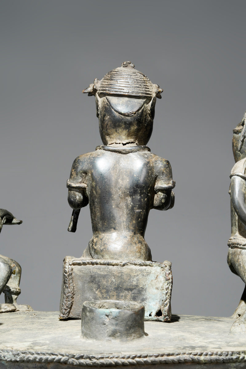 An Ikẹgobọ Altar sculpture,