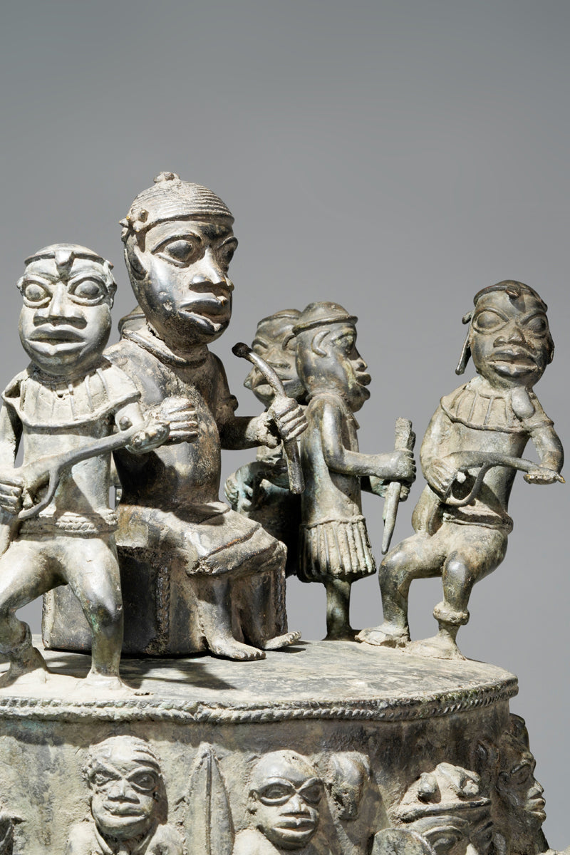 An Ikẹgobọ Altar sculpture,