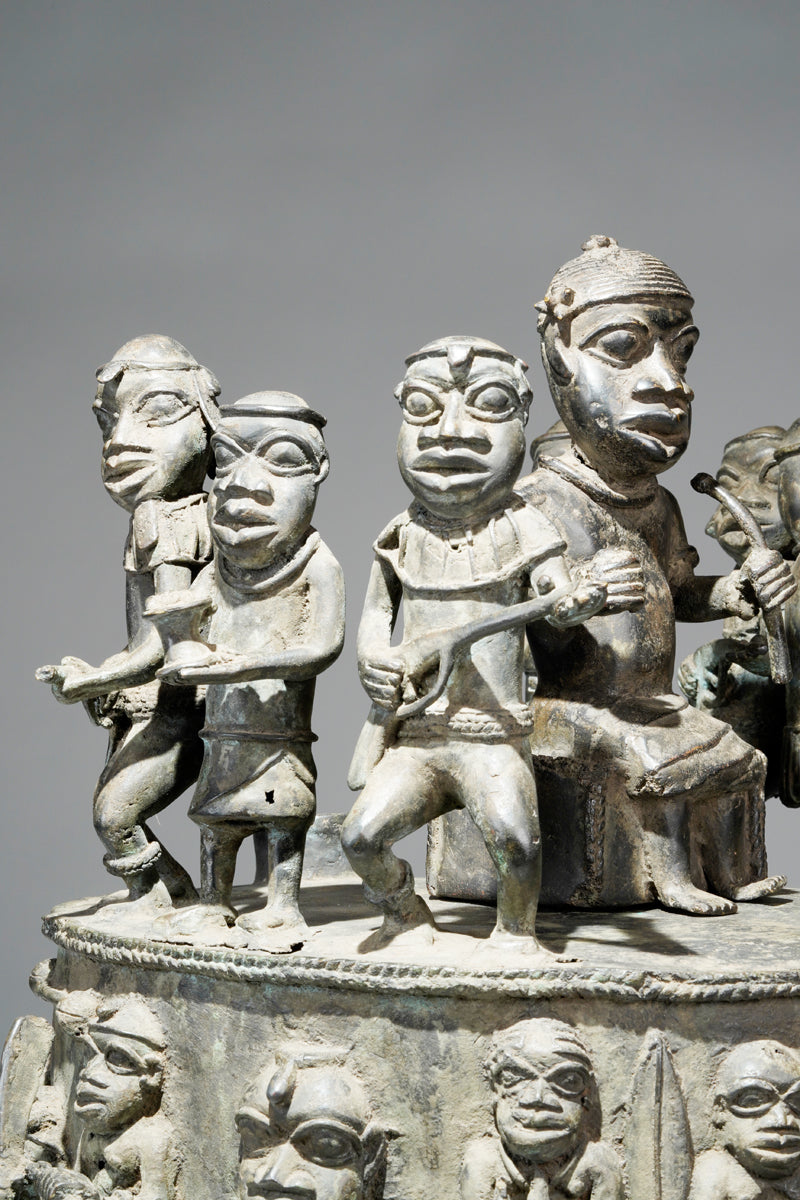 An Ikẹgobọ Altar sculpture,