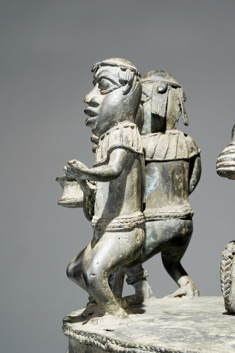 An Ikẹgobọ Altar sculpture