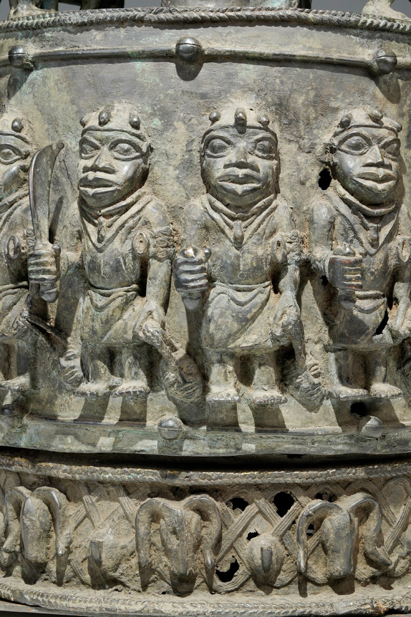 An Ikẹgobọ Altar sculpture