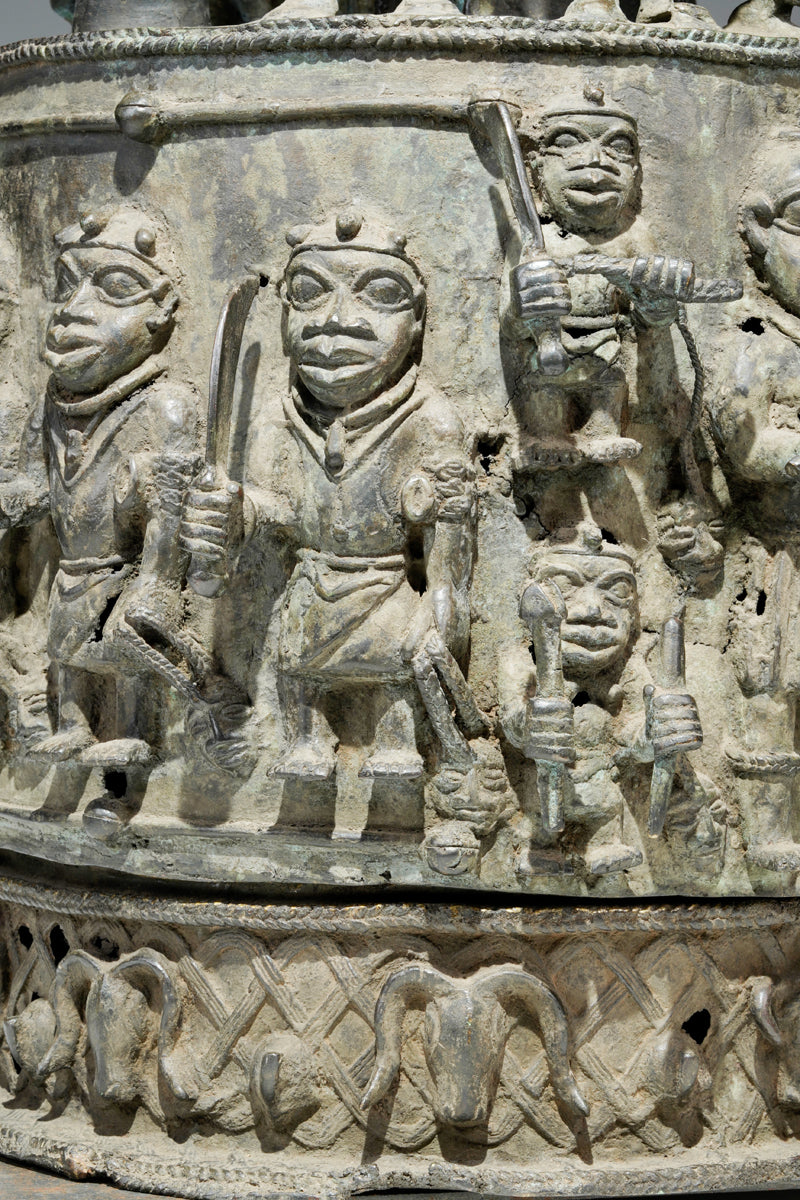 An Ikẹgobọ Altar sculpture
