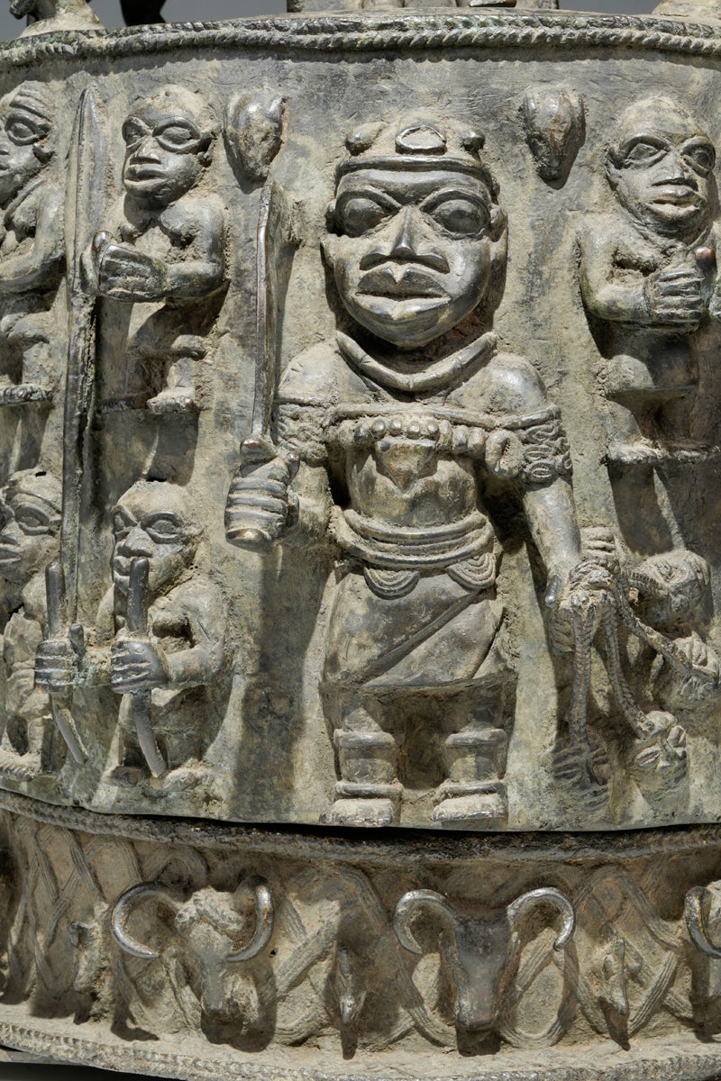 An Ikẹgobọ Altar sculpture