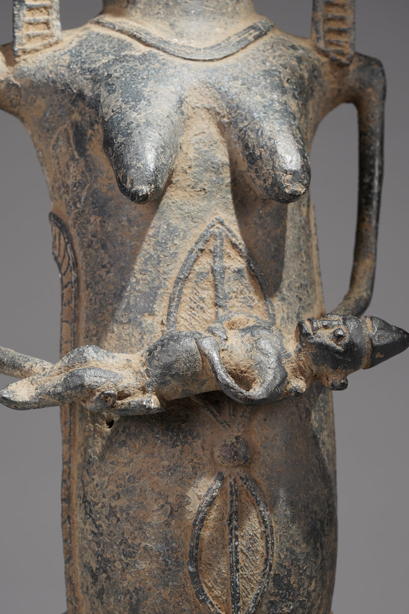 An Ogboni Bronze couple