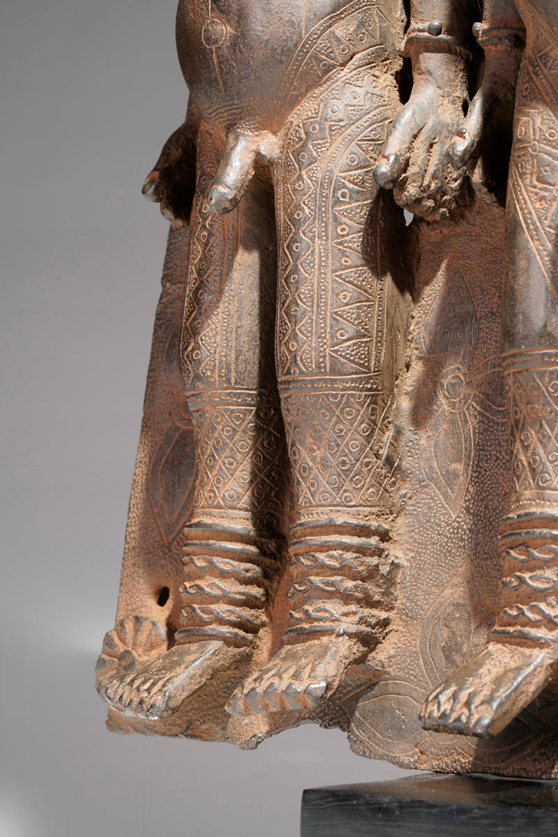 A Benin plate in the style of Benin
