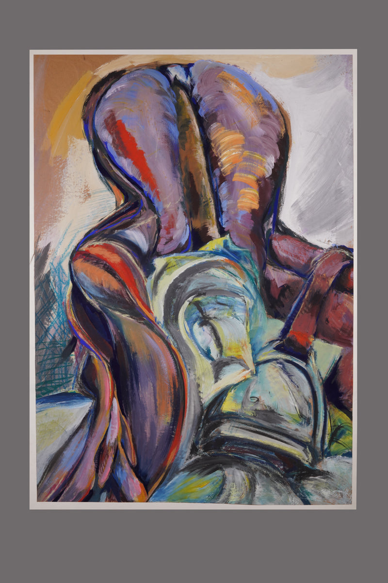 A captivating sketch/painting by Irena Klonek