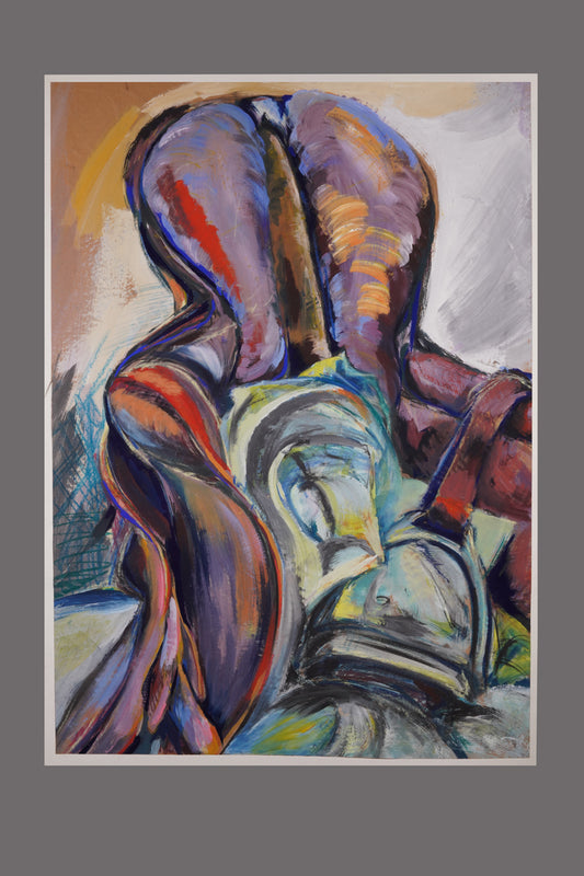 A captivating sketch/painting by Irena Klonek