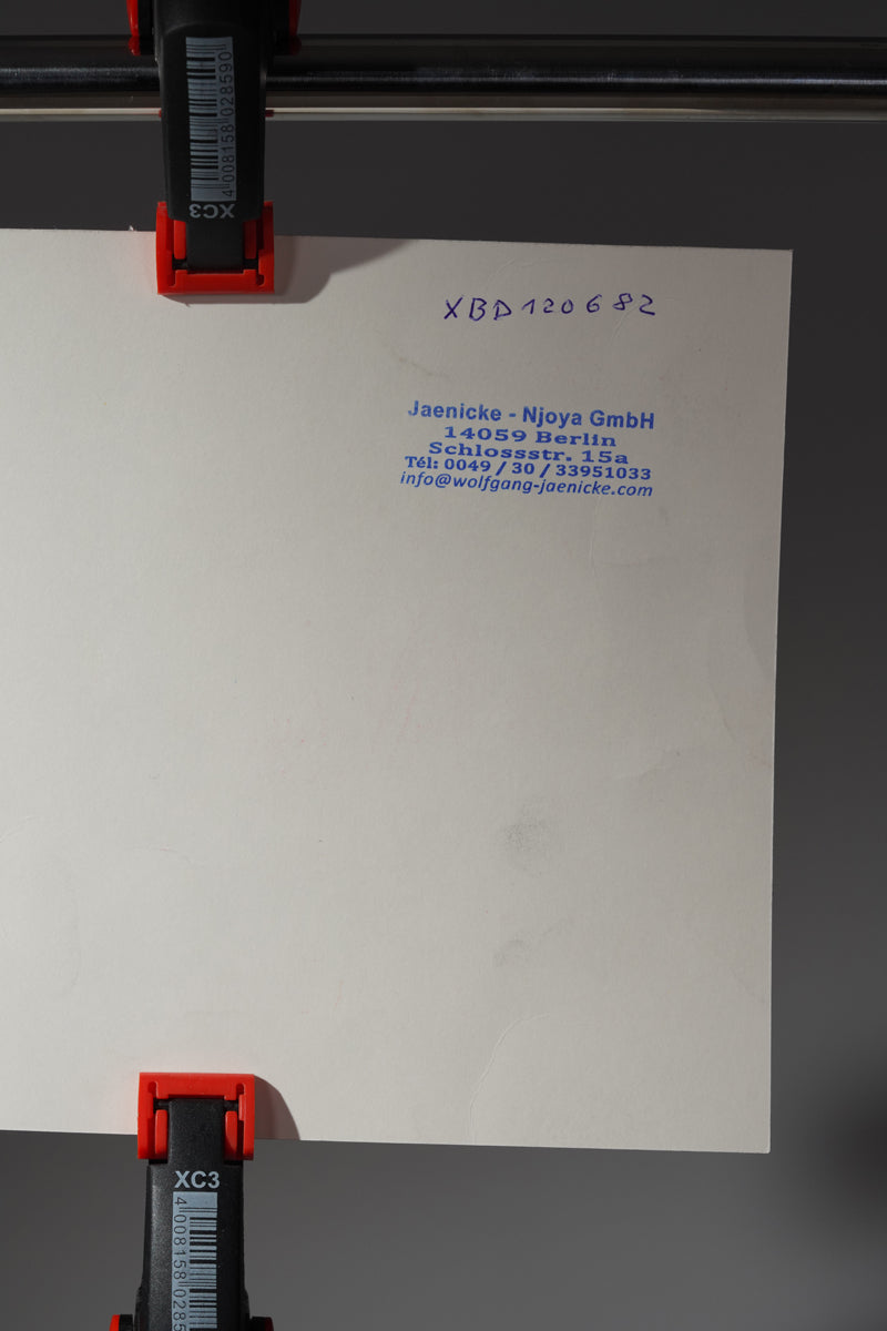 A small-scale aquarelle and chalk sketch by Irena Klonek